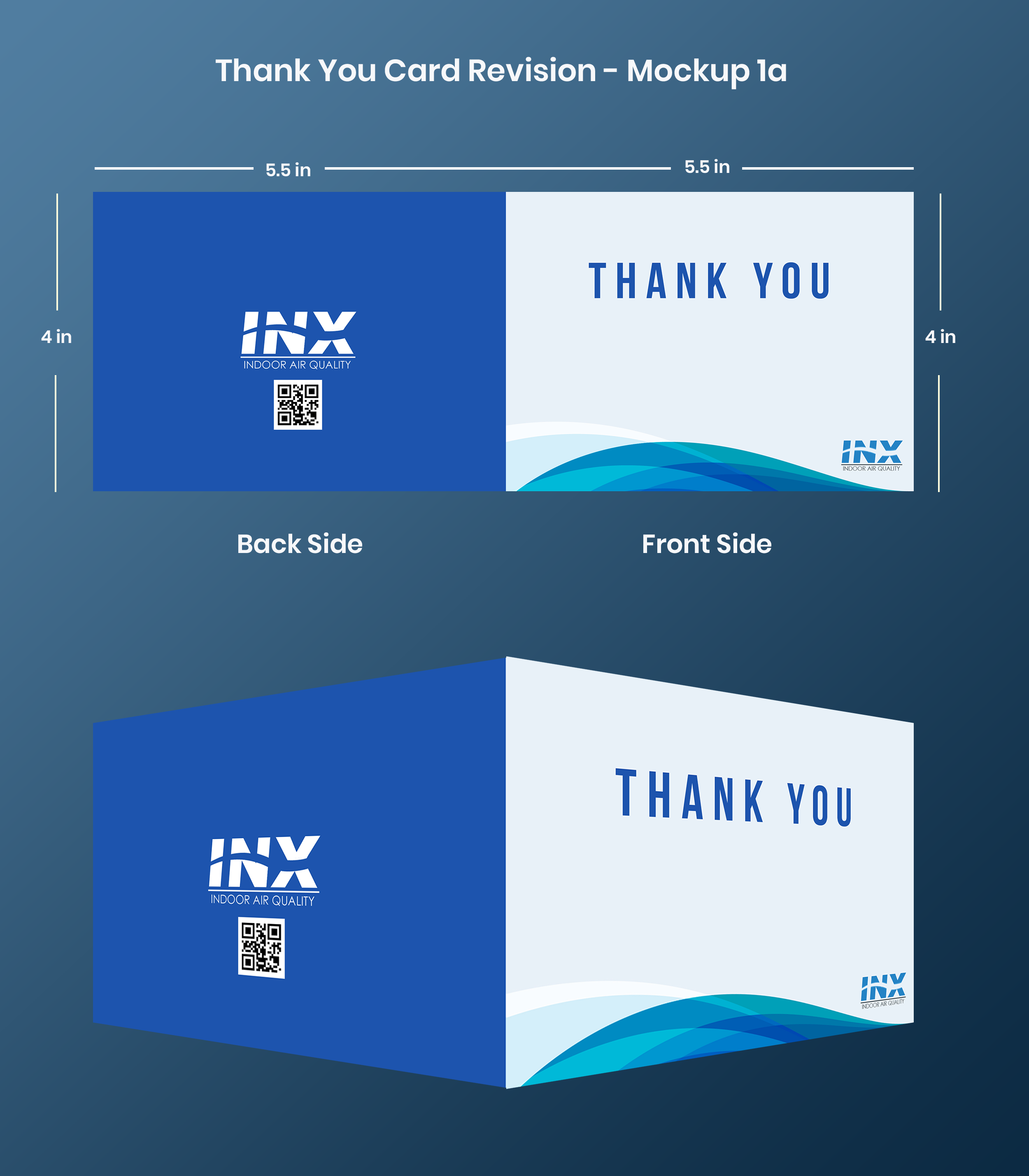 Greeting Card Design by Expert Designer for INX Indoor Air Quality | Design #31212005