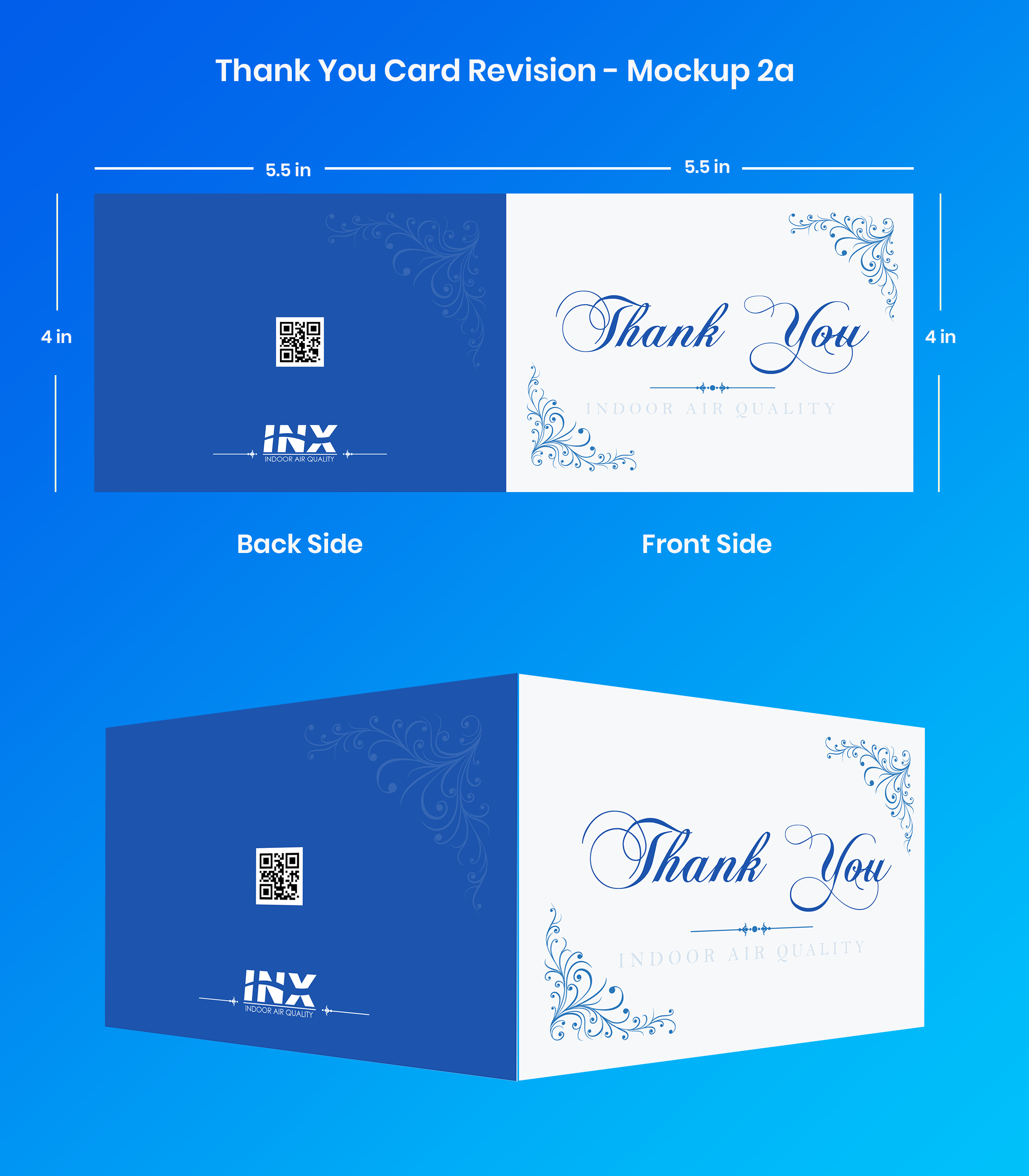 Greeting Card Design by Expert Designer for INX Indoor Air Quality | Design #31212009