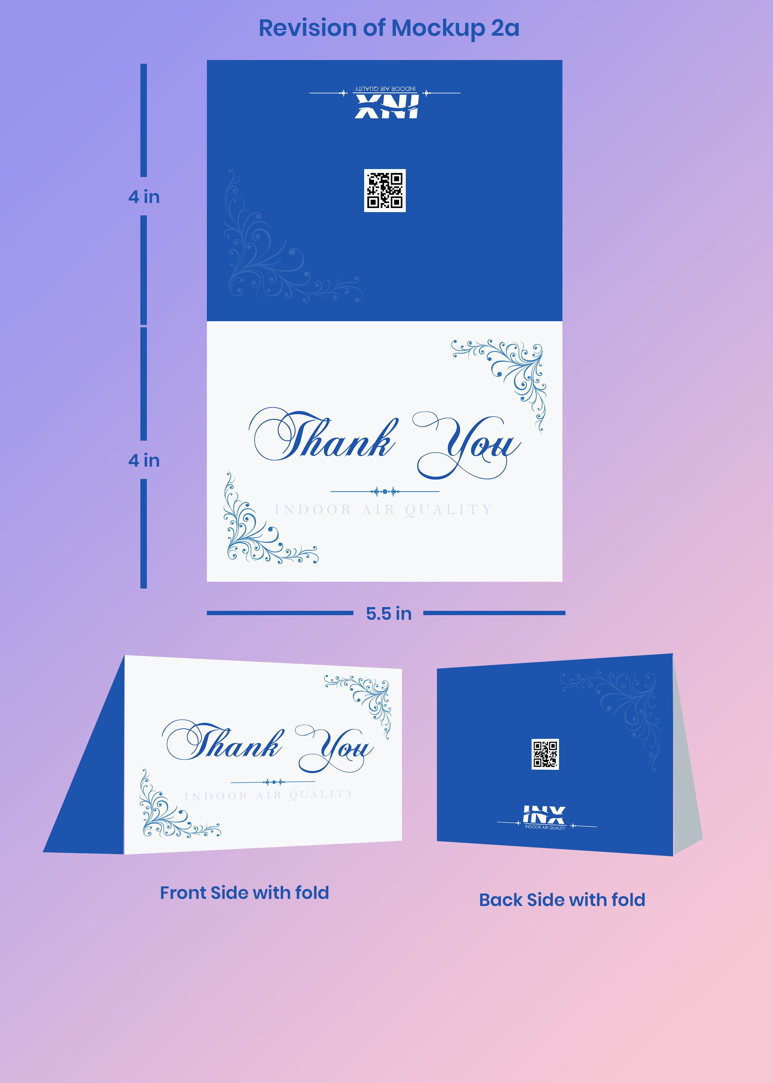 Greeting Card Design by Expert Designer for INX Indoor Air Quality | Design #31219106