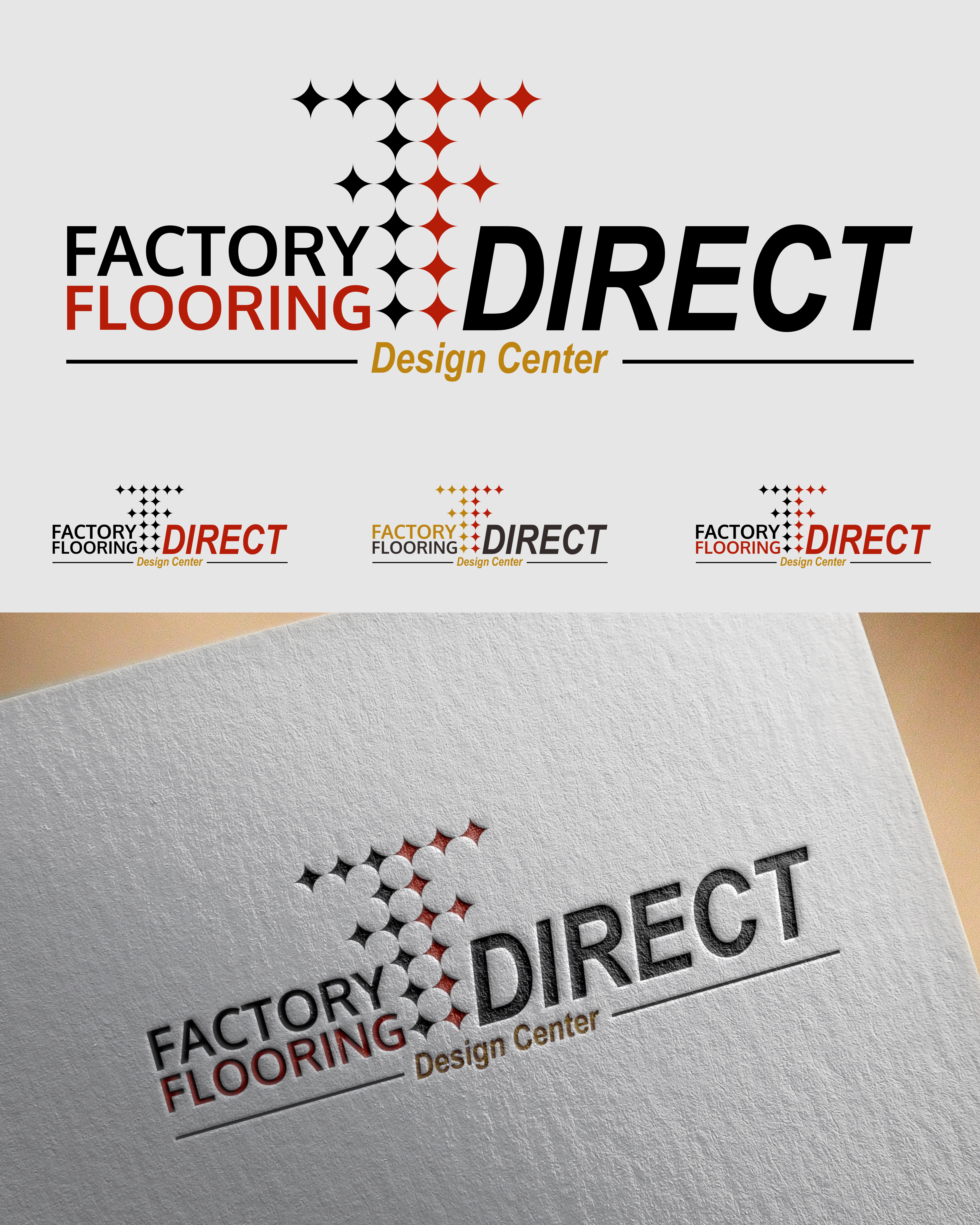 Logo Design by Afika_YN for FACTORY FLOORING DIRECT, INC. | Design #31201308