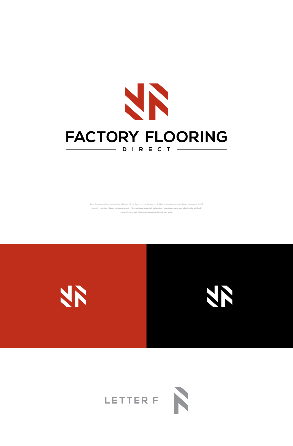 Diseño de Logo por apik. para FACTORY FLOORING DIRECT, INC. | Diseño #31194012