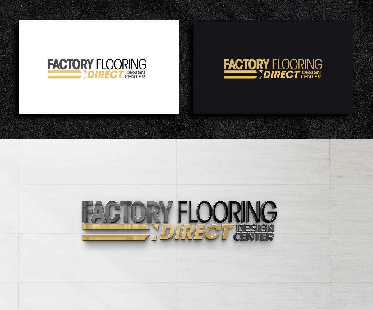 Logo Design by ArtSamurai for FACTORY FLOORING DIRECT, INC. | Design #31199013