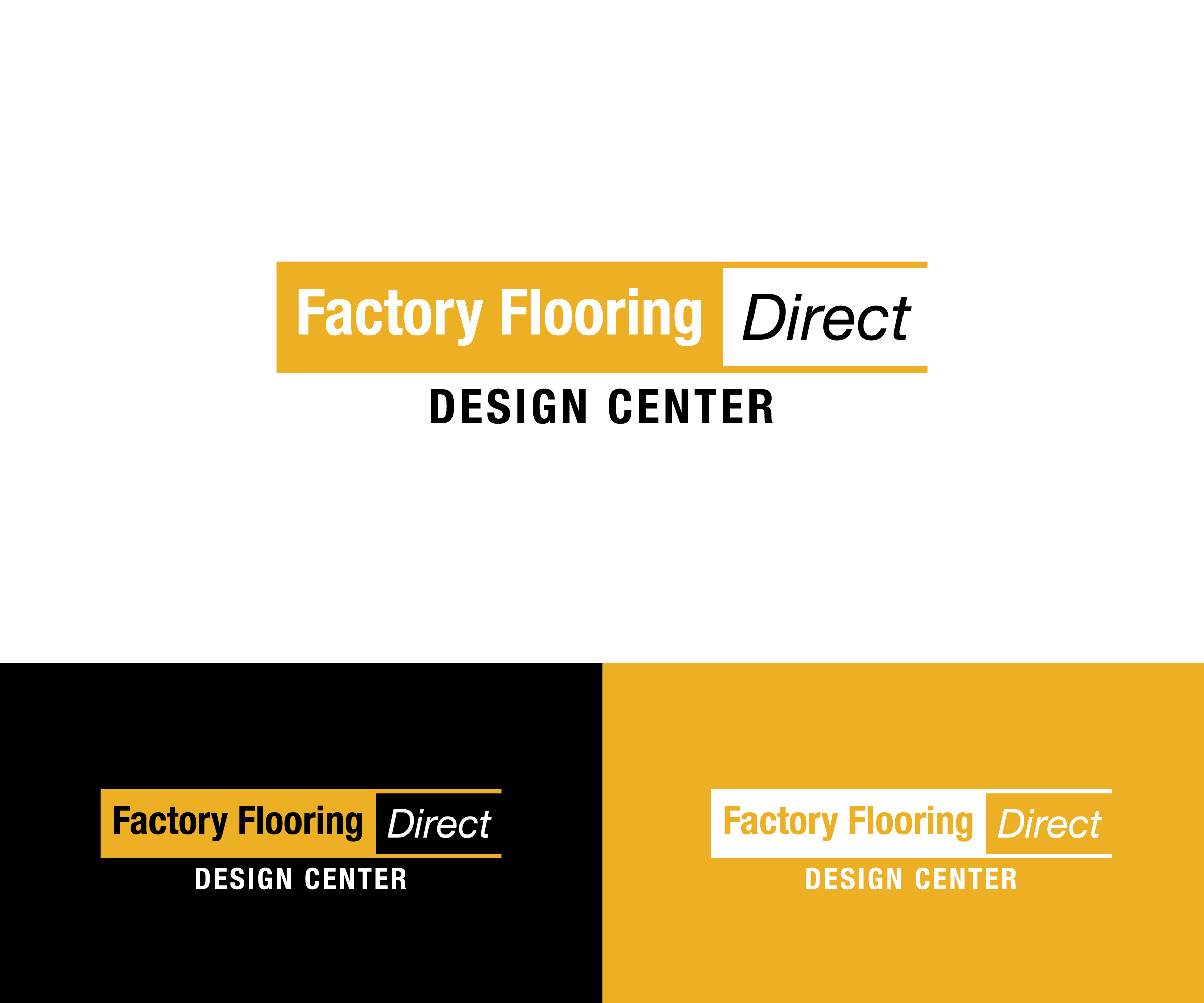 Logo Design by ecorokerz for FACTORY FLOORING DIRECT, INC. | Design #31194735