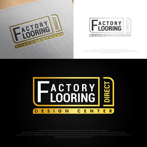 Logo Design by DesignLima for FACTORY FLOORING DIRECT, INC. | Design: #31205453
