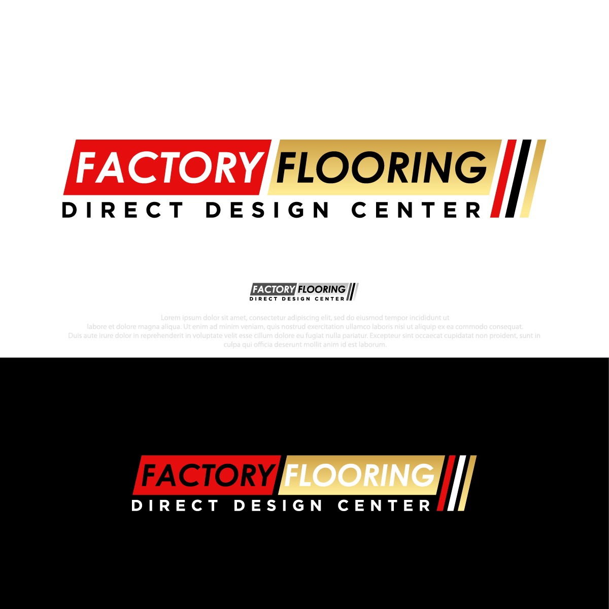 Logo Design by DesignLima for FACTORY FLOORING DIRECT, INC. | Design #31205454