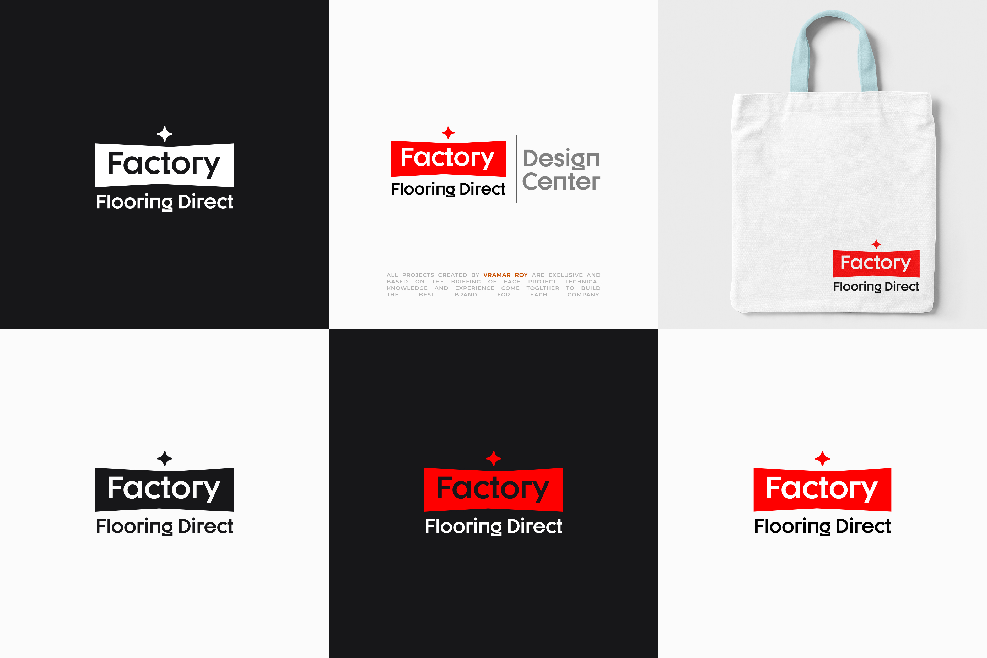 Logo Design by vramar.roy for FACTORY FLOORING DIRECT, INC. | Design #31203399