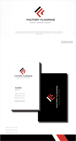 Logo Design by zebronicgraphic for FACTORY FLOORING DIRECT, INC. | Design: #31192877