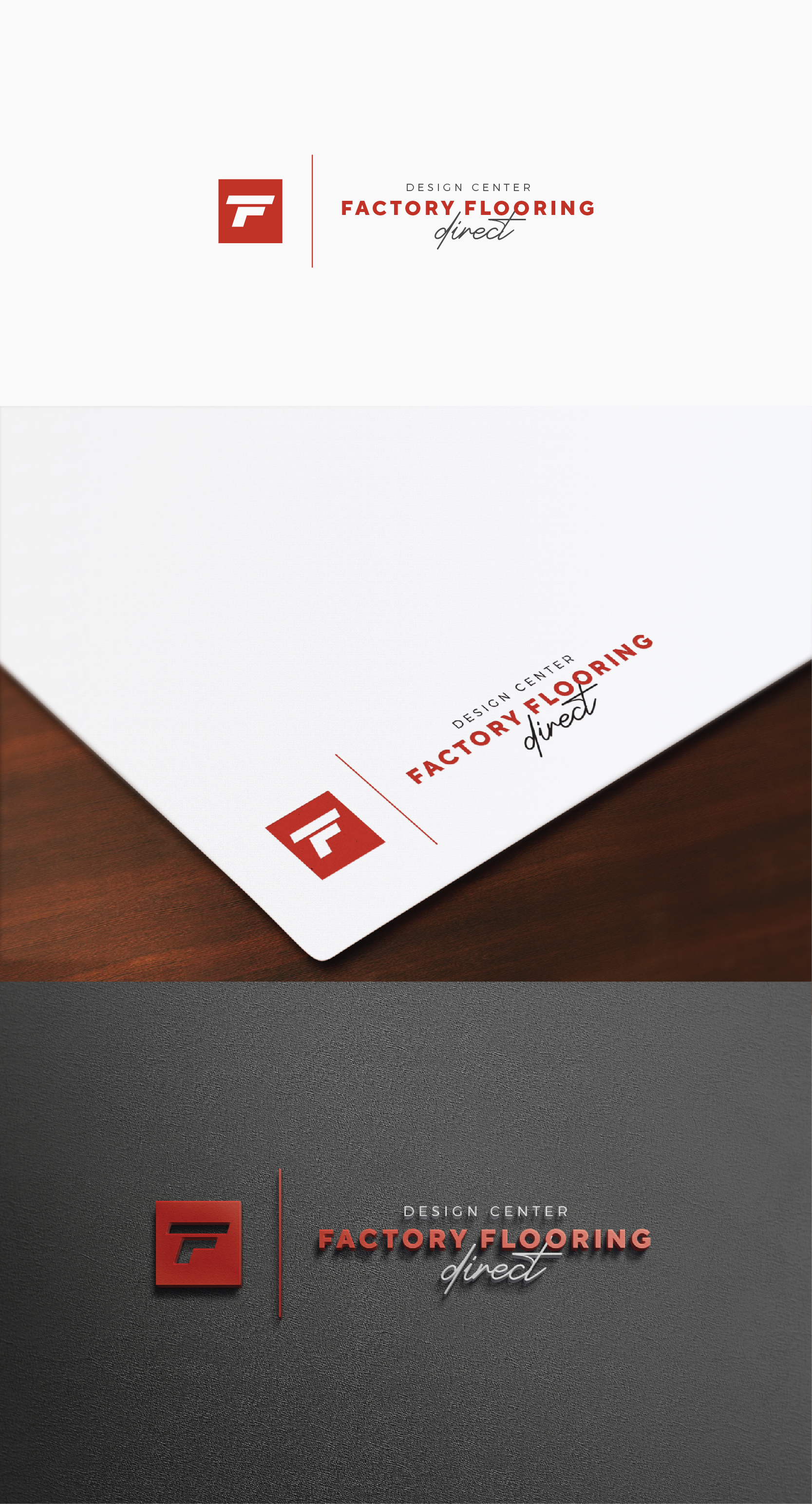 Logo Design by IMilenovic for FACTORY FLOORING DIRECT, INC. | Design #31197255