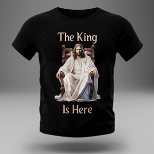 Jesus Christ the King is Here on the throne