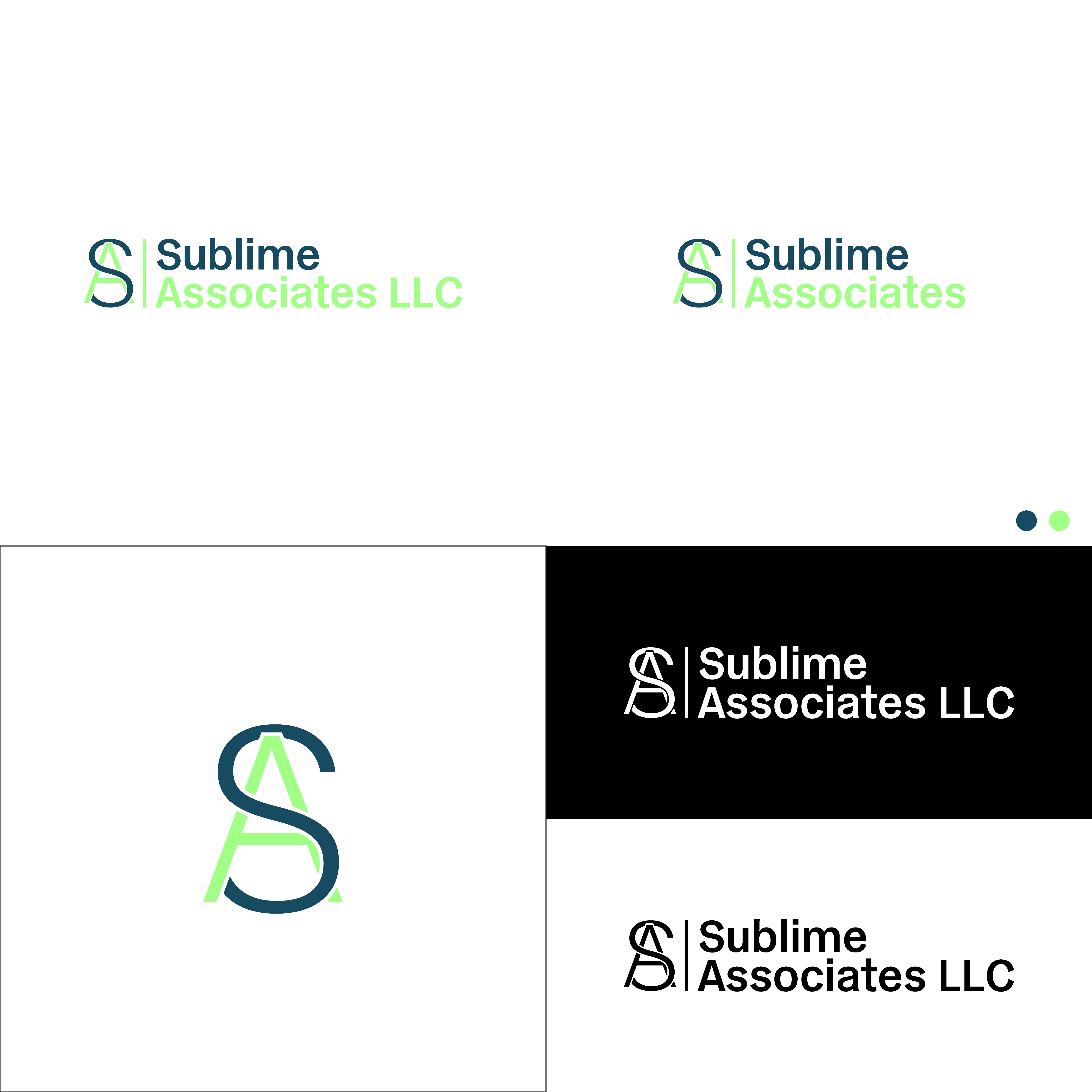 Logo Design by Adnan Bhatti for Sublime Associates LLC | Design #31202462