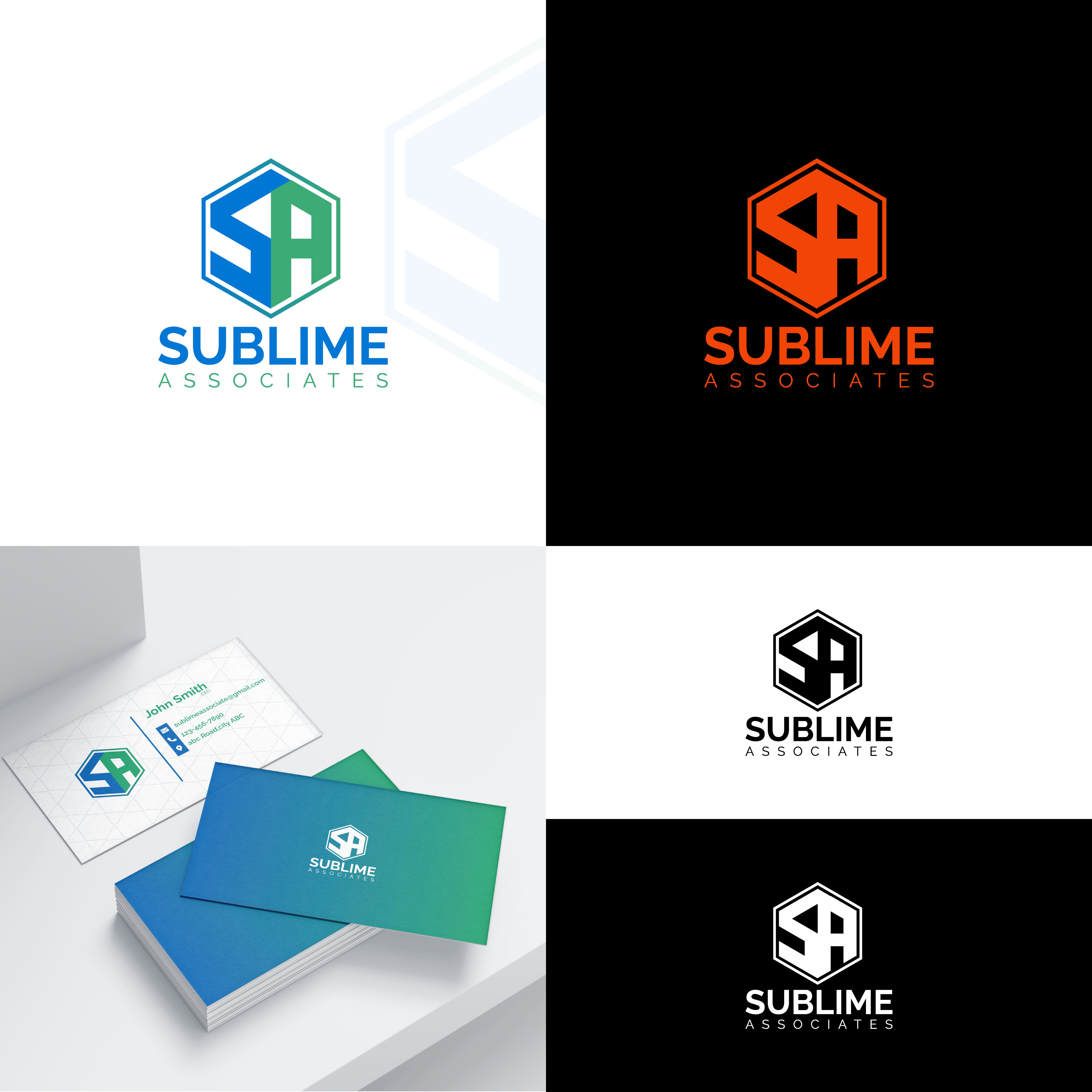 Logo Design by Adnan Bhatti for Sublime Associates LLC | Design #31260134