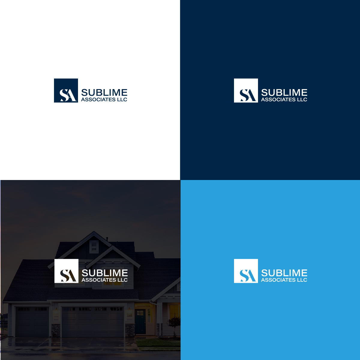 Logo Design by GOLDENCROWN for Sublime Associates LLC | Design #31196386