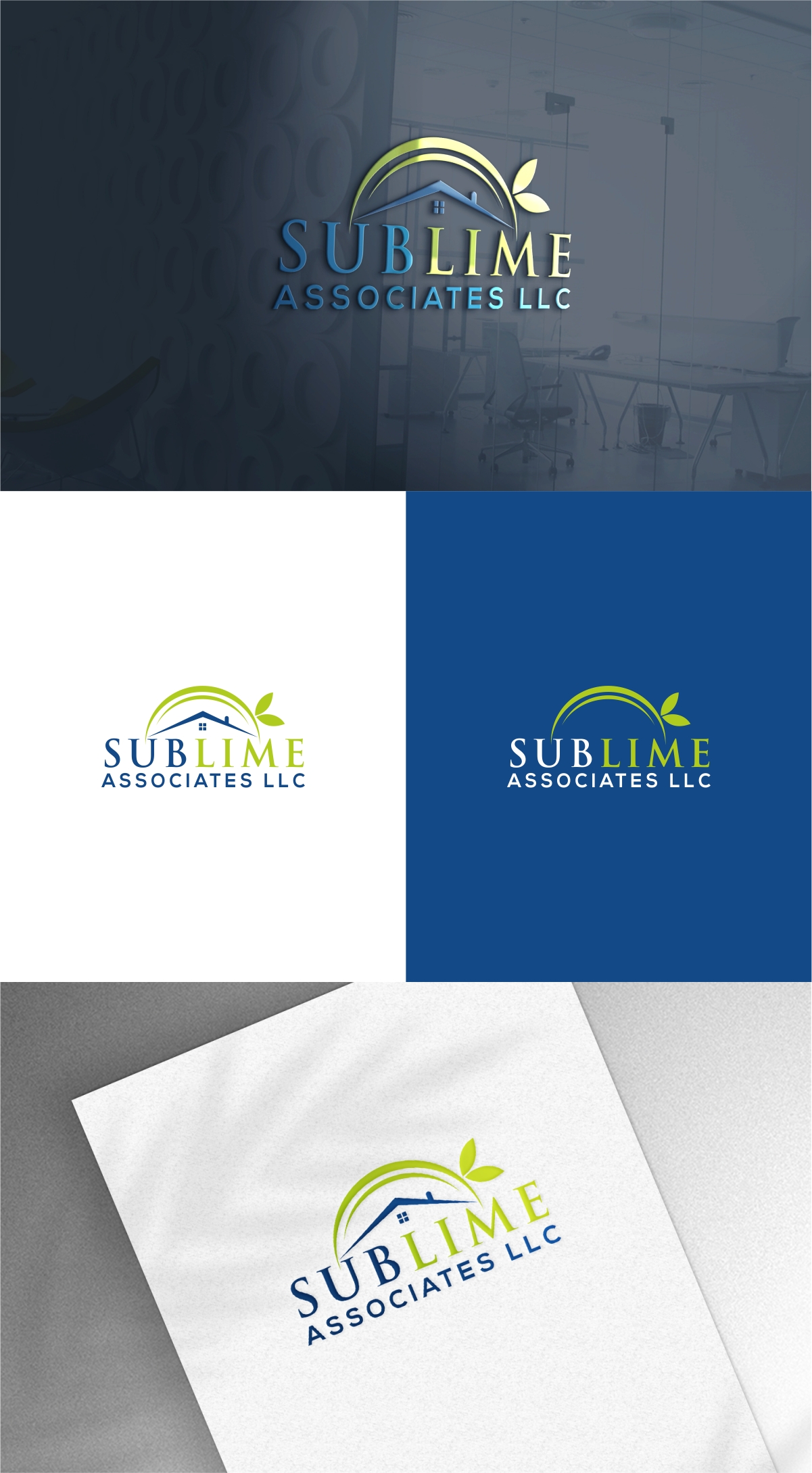 Logo Design by Dave Paresh for Sublime Associates LLC | Design #31201131