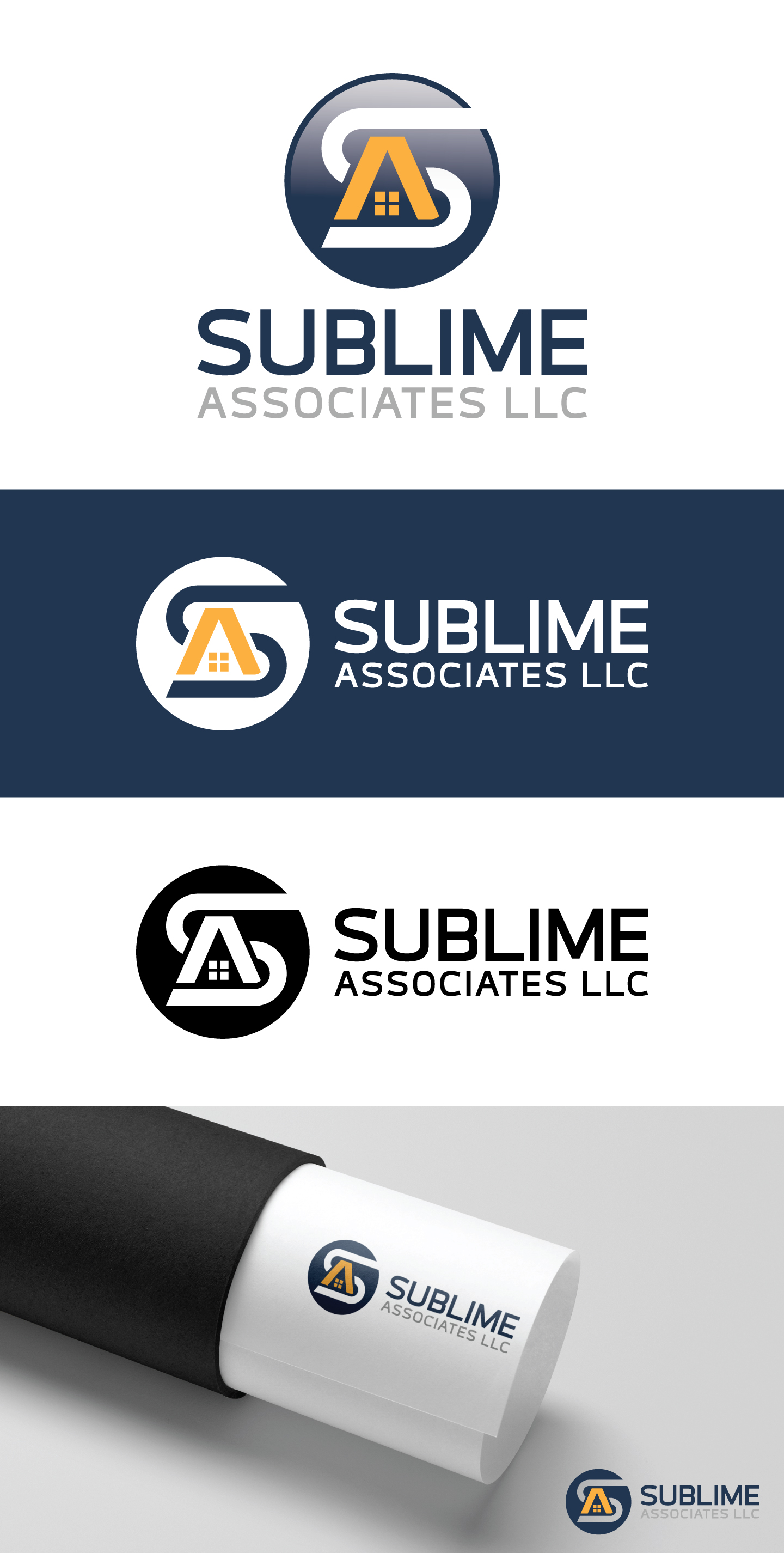 Logo Design by M Habib for Sublime Associates LLC | Design #31199312