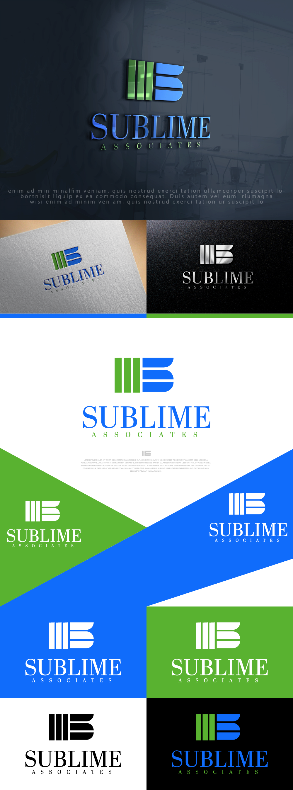 Diseño de Logo por Ayub Zafar para Sublime Associates LLC | Diseño #31274460