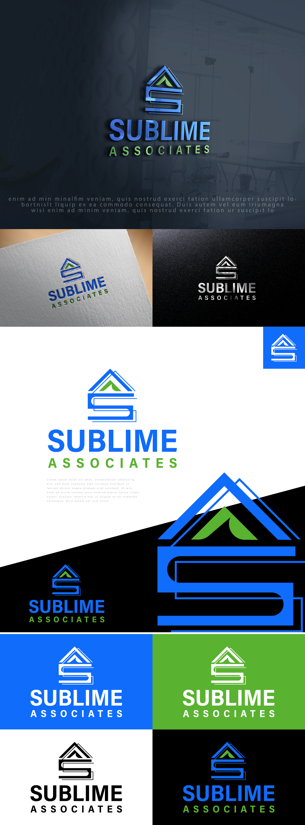 Diseño de Logo por Ayub Zafar para Sublime Associates LLC | Diseño #31274461