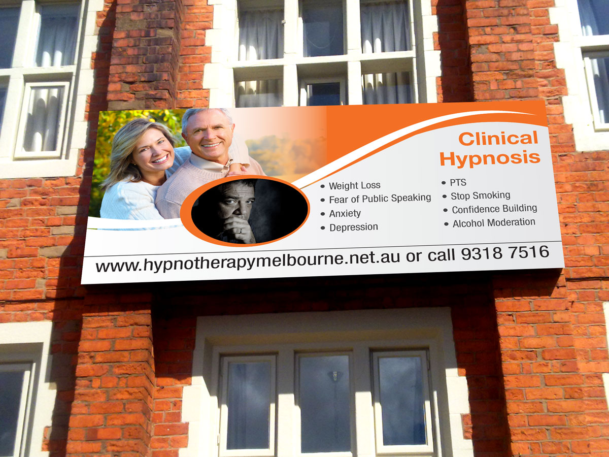 Signage Design by theblueart for Acumen Hypnotherapy | Design #3093740