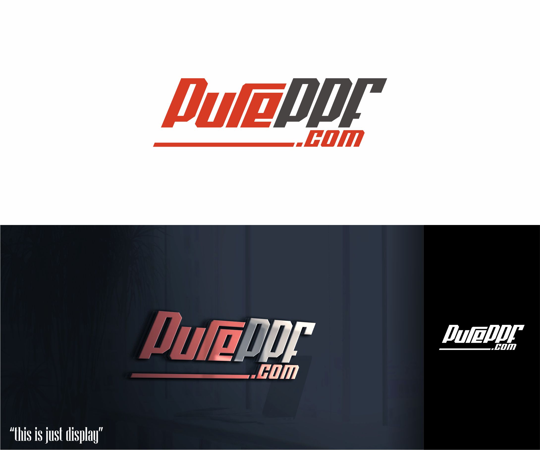 Diseño de Logo por alkaline para PurePPF.com | Diseño #31201535
