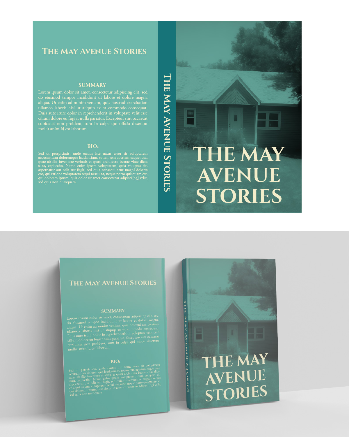 Book Cover Design by Sergio Coelho for this project | Design #31209006