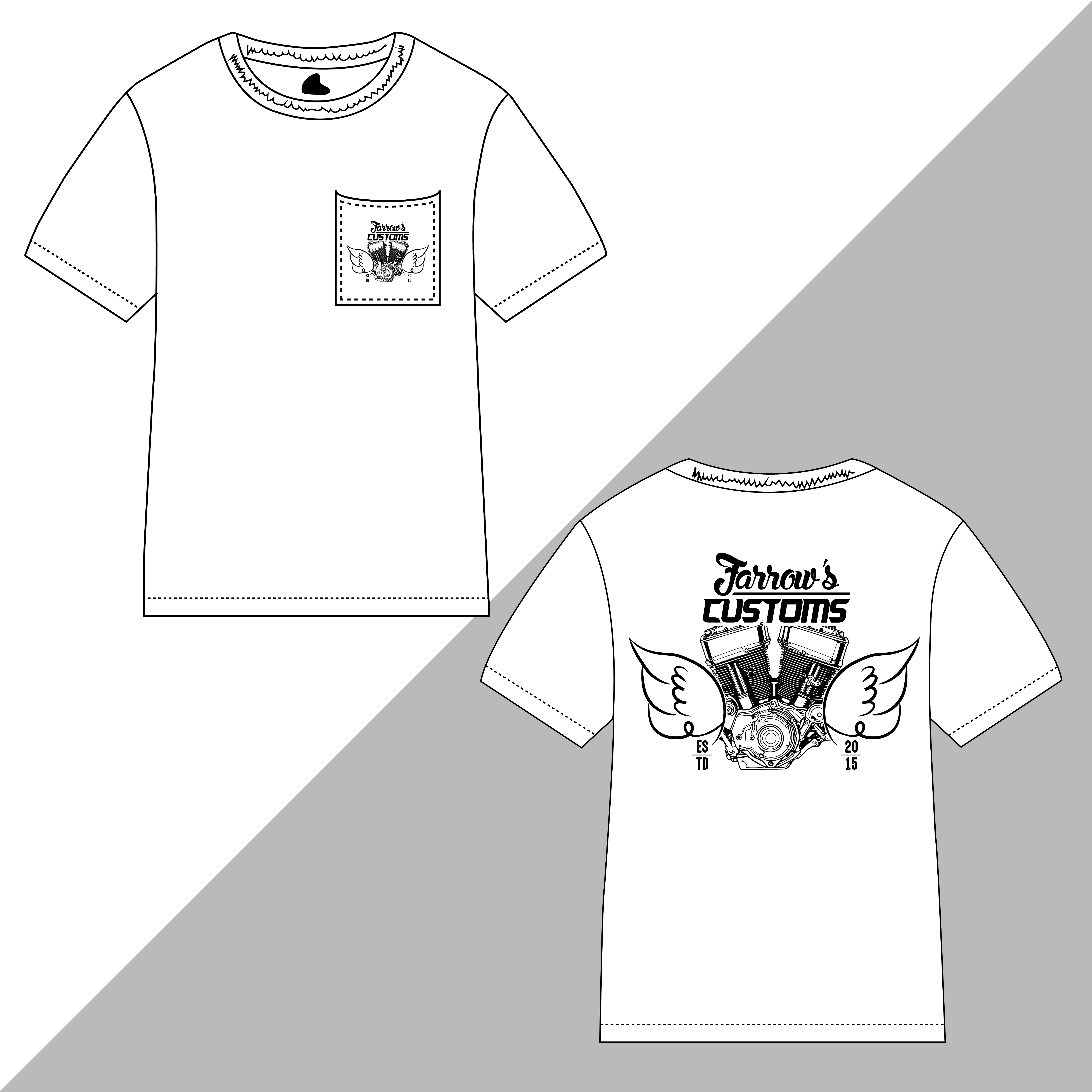 T-Shirt-Design von DesignNixon für farrows Customs | Design #31220432