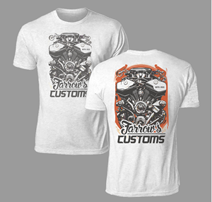 Design de T-shirt par Johncina pour farrows Customs | Design : #31207907