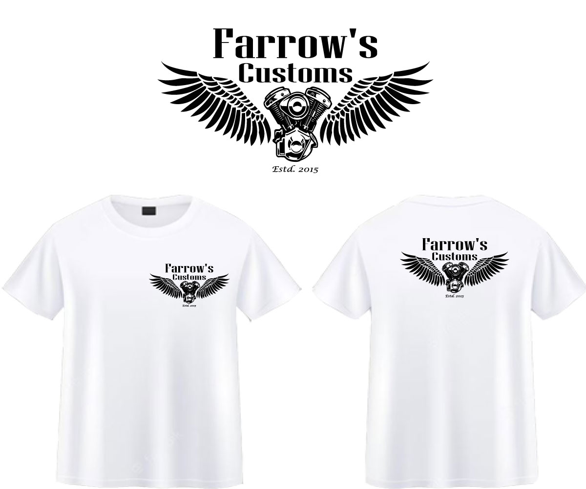 T-shirt Design by Zerodesign809 for farrows Customs | Design #31205525