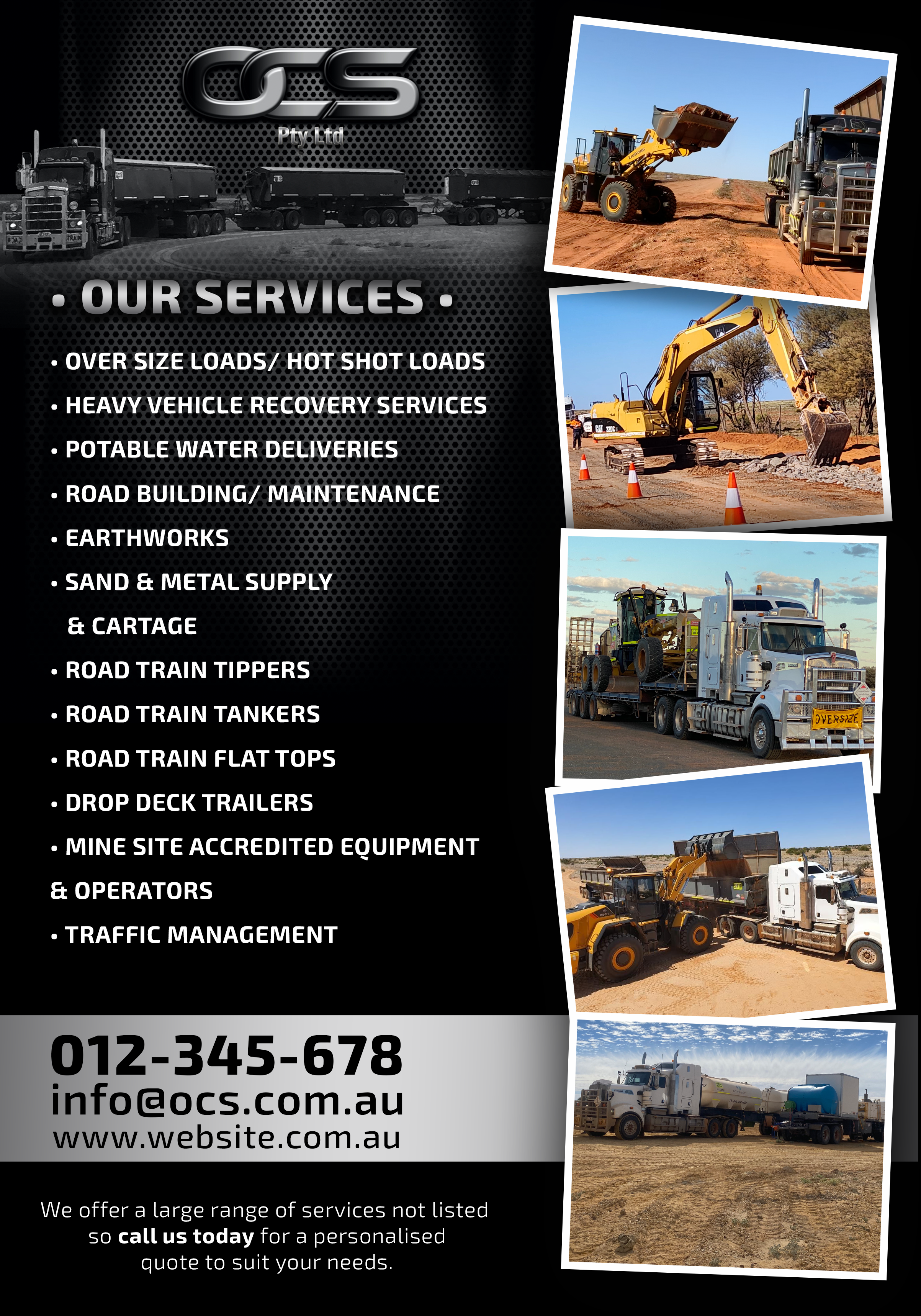 Flyer Design by Andrés Sebastián for this project | Design #31209452