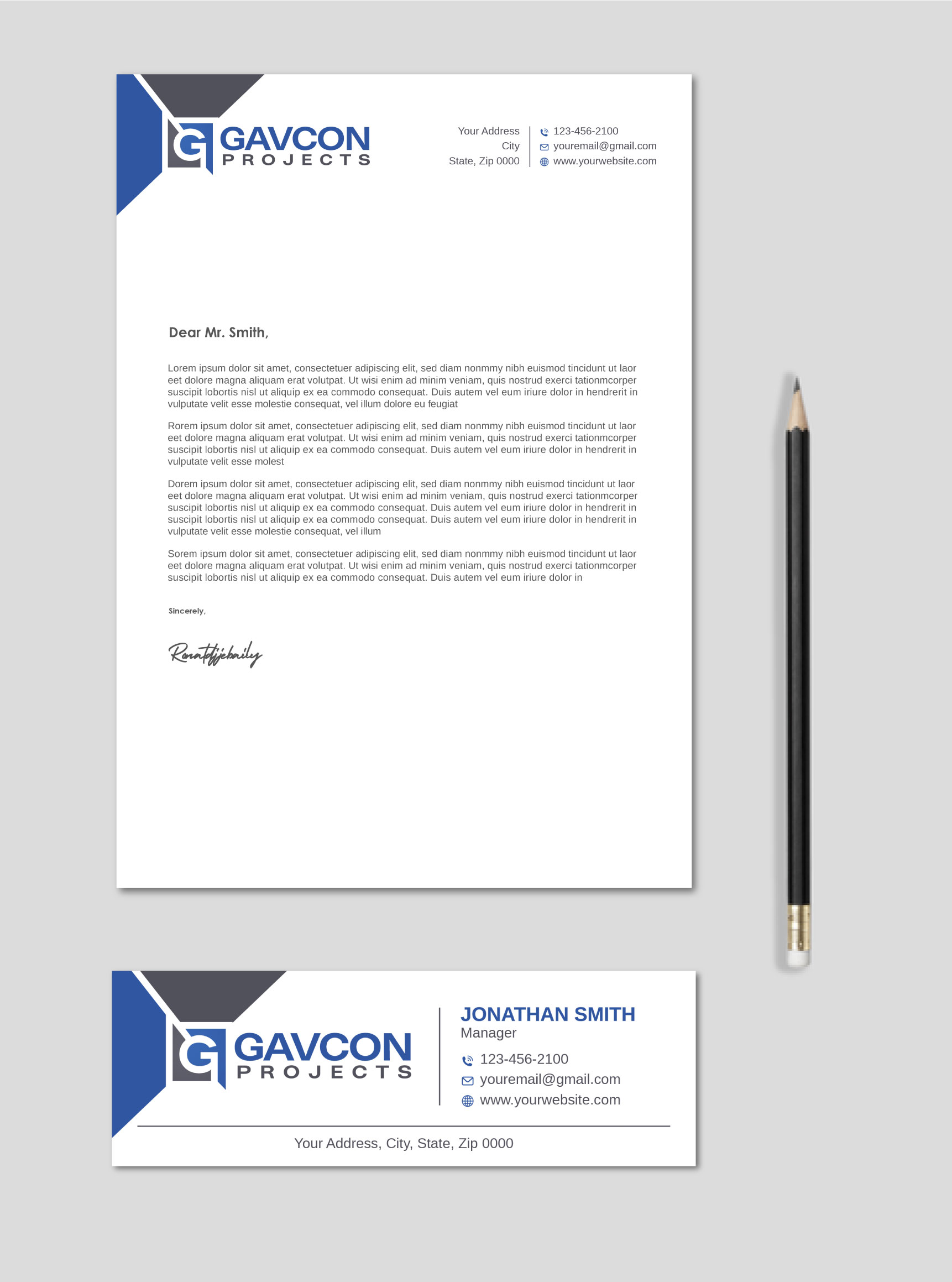 Stationery Design by LAXMI DESIGNHUB for this project | Design #31206454