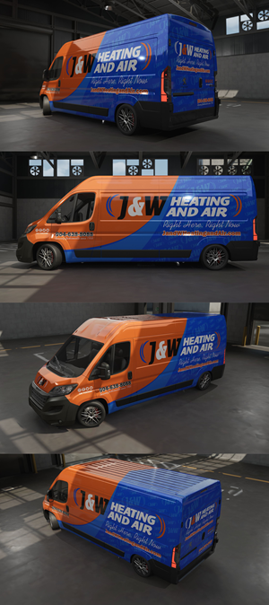 Diseño de Rotulación de Vehículo por VEDG para J&W Heating and Air | Diseño: #31216964