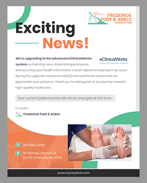 Diseño de Flyer por Mikai!13 para Frederick Foot & Ankle | Diseño: #31212330