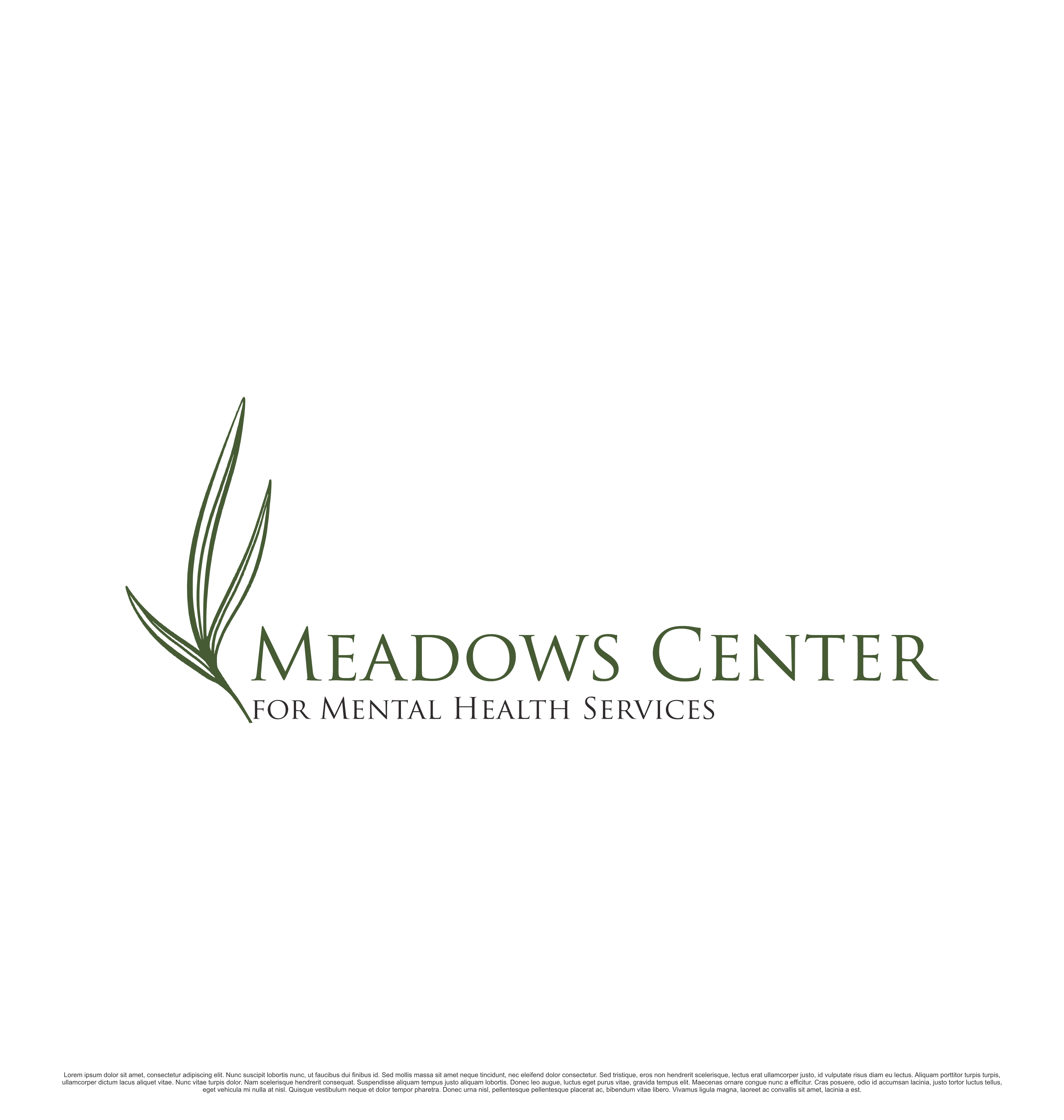 Logo Design by saesean for Meadows Center for Mental Health Services | Design #31214782
