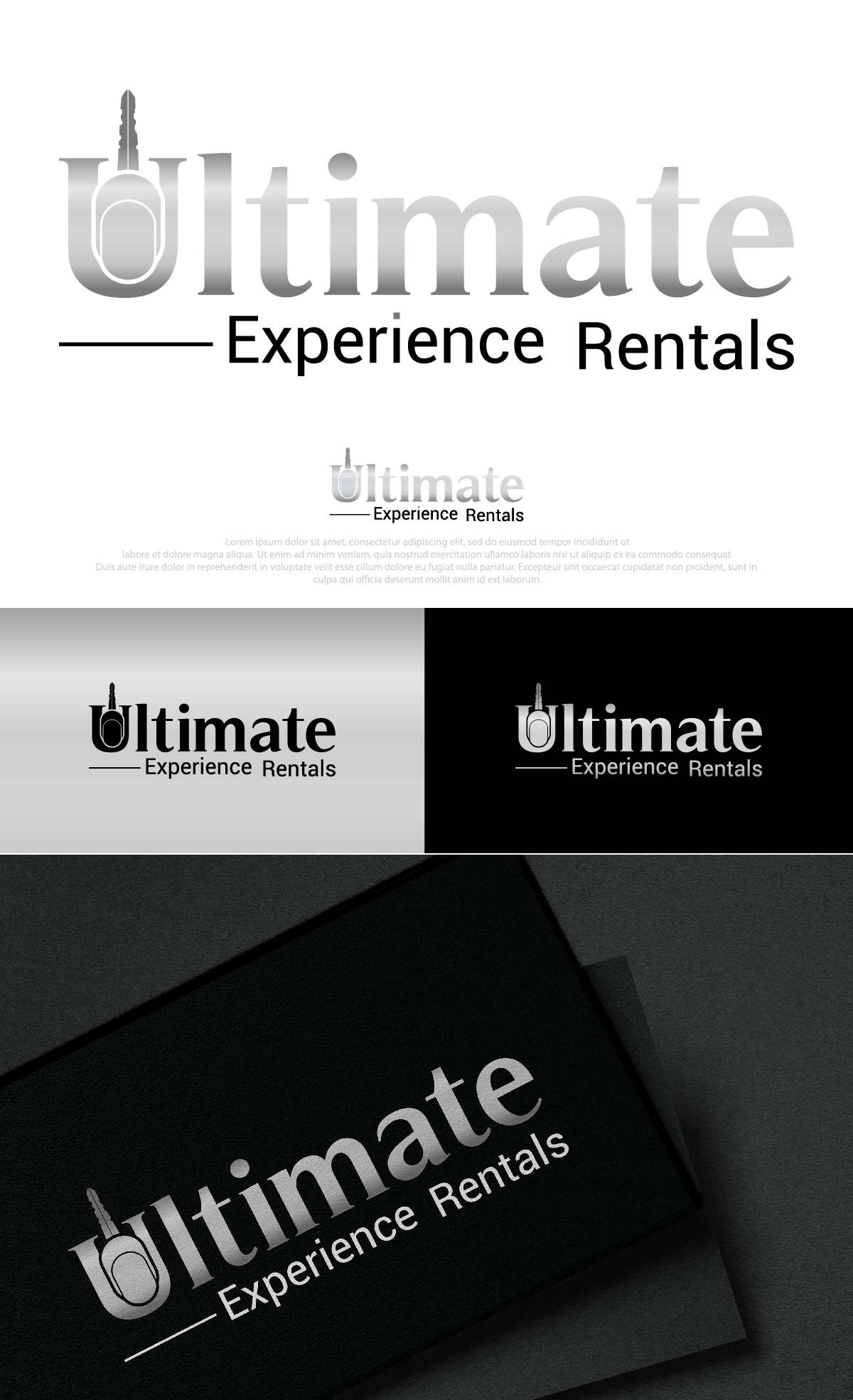 Logo Design by DesignLima for Ultimate Experience Rentals | Design #31241458