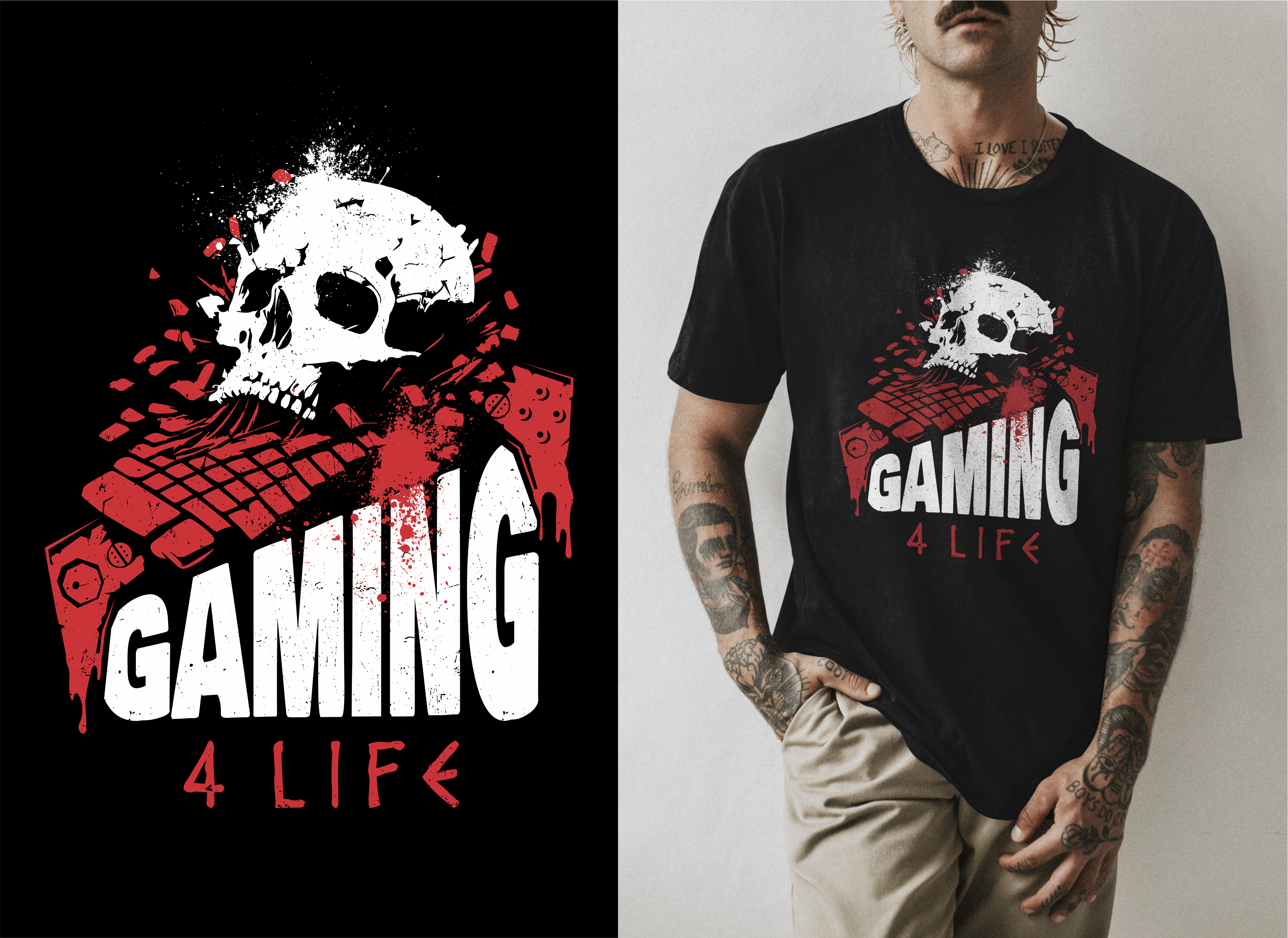 T-shirt Design by DoppelGanger Studio for this project | Design #31218439