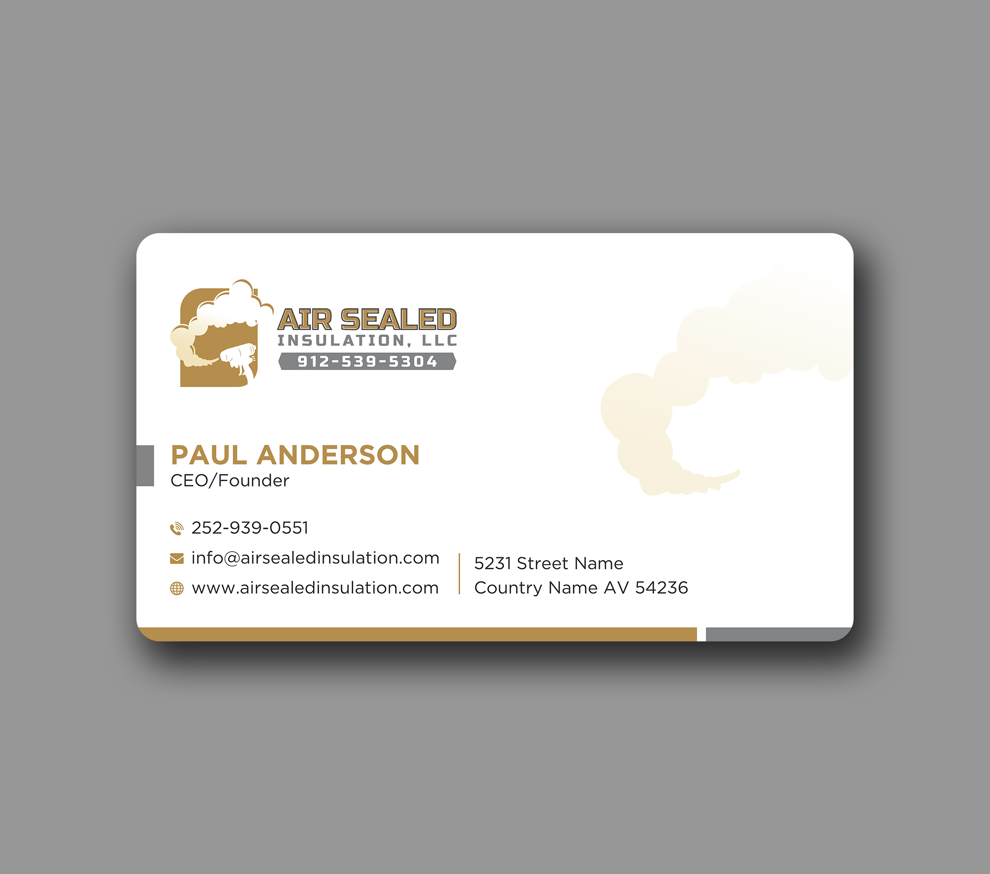 Visitenkarten-Design von Uttom 2 für dieses Projekt | Design #31217104