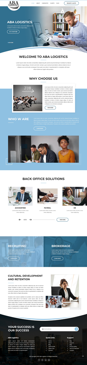 Design Squarespace par pb pour ce projet | Design : #31222892