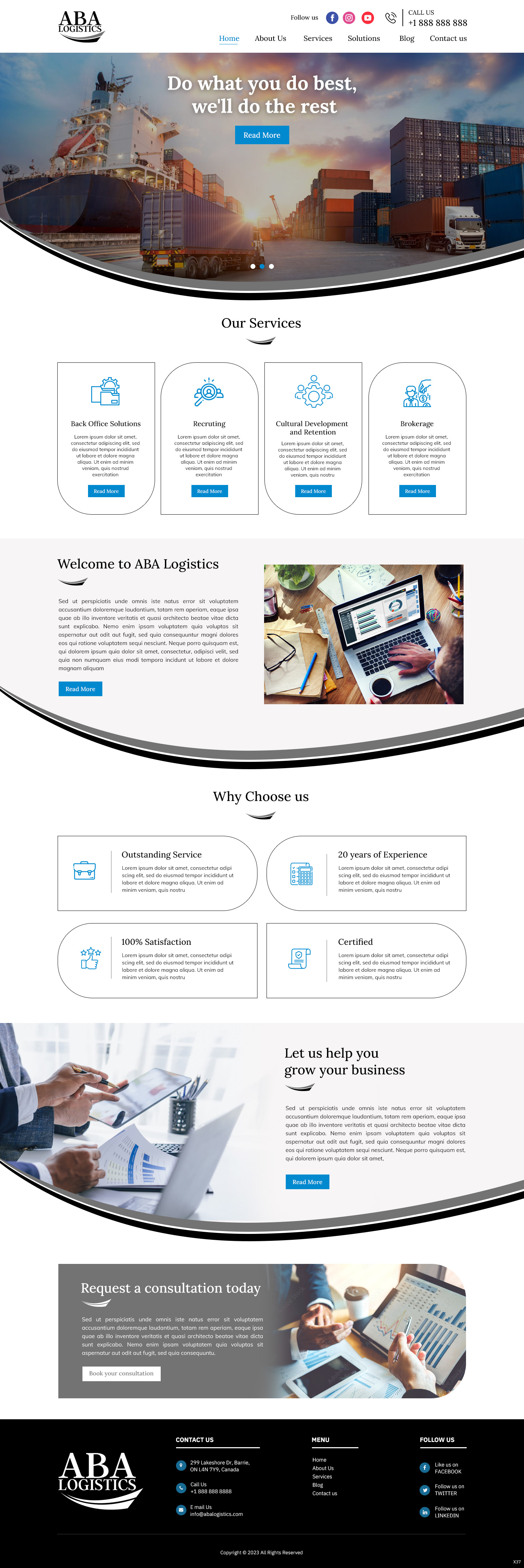 Squarespace Design by pb for this project | Design #31222913