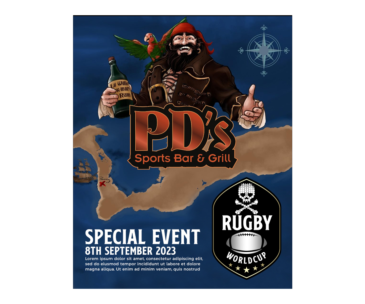 Flyer Design by NancyTan for PD's Sporst Bar & Grill | Design #31221700