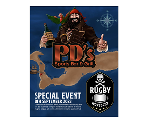 Flyer-Design von NancyTan für PD's Sporst Bar & Grill | Design: #31221700