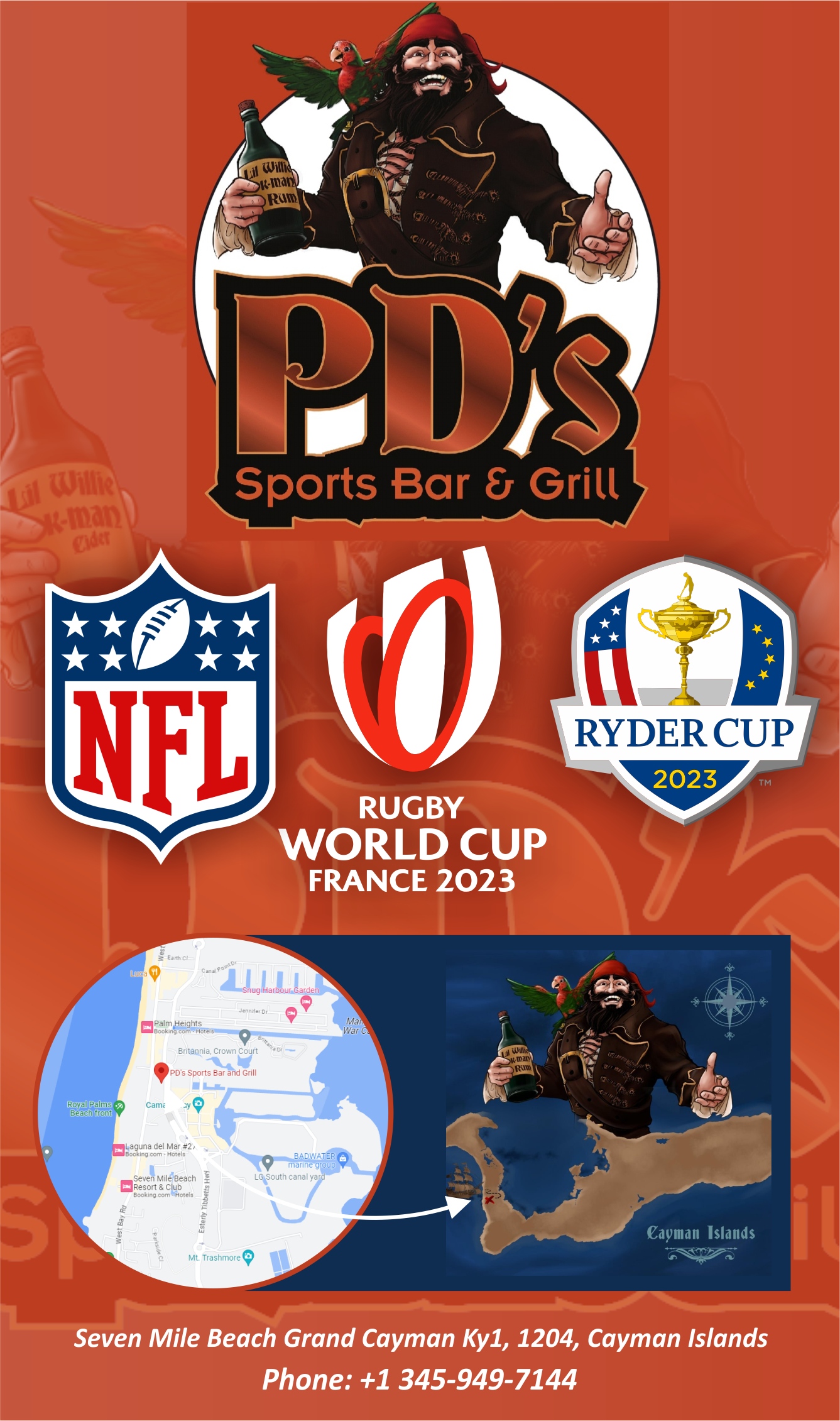 Flyer Design by cornel888 for PD's Sporst Bar & Grill | Design #31218277
