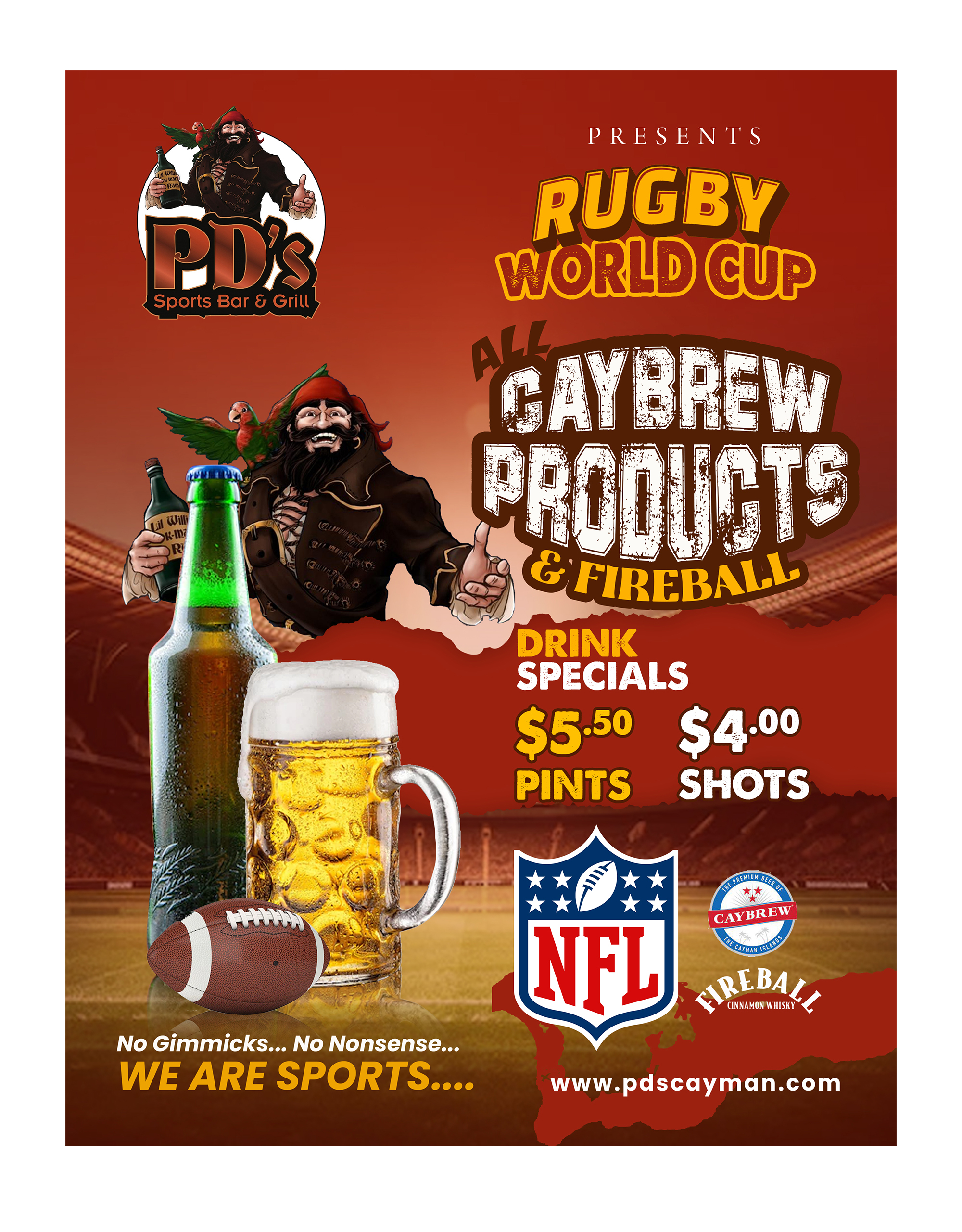 Flyer Design by debdesign for PD's Sporst Bar & Grill | Design #31267368