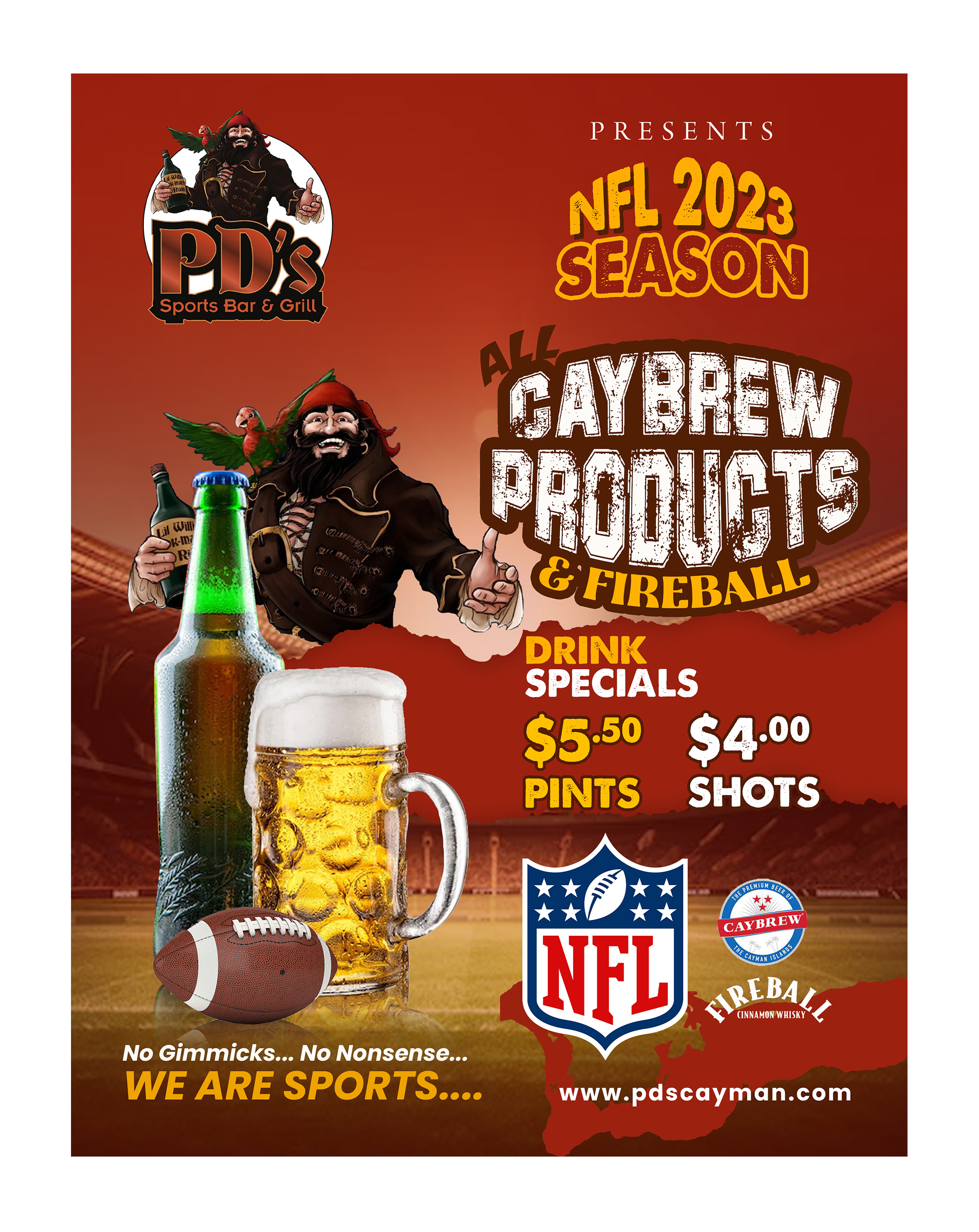 Flyer Design by debdesign for PD's Sporst Bar & Grill | Design #31268527