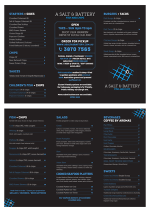Menu Design by MarkoE