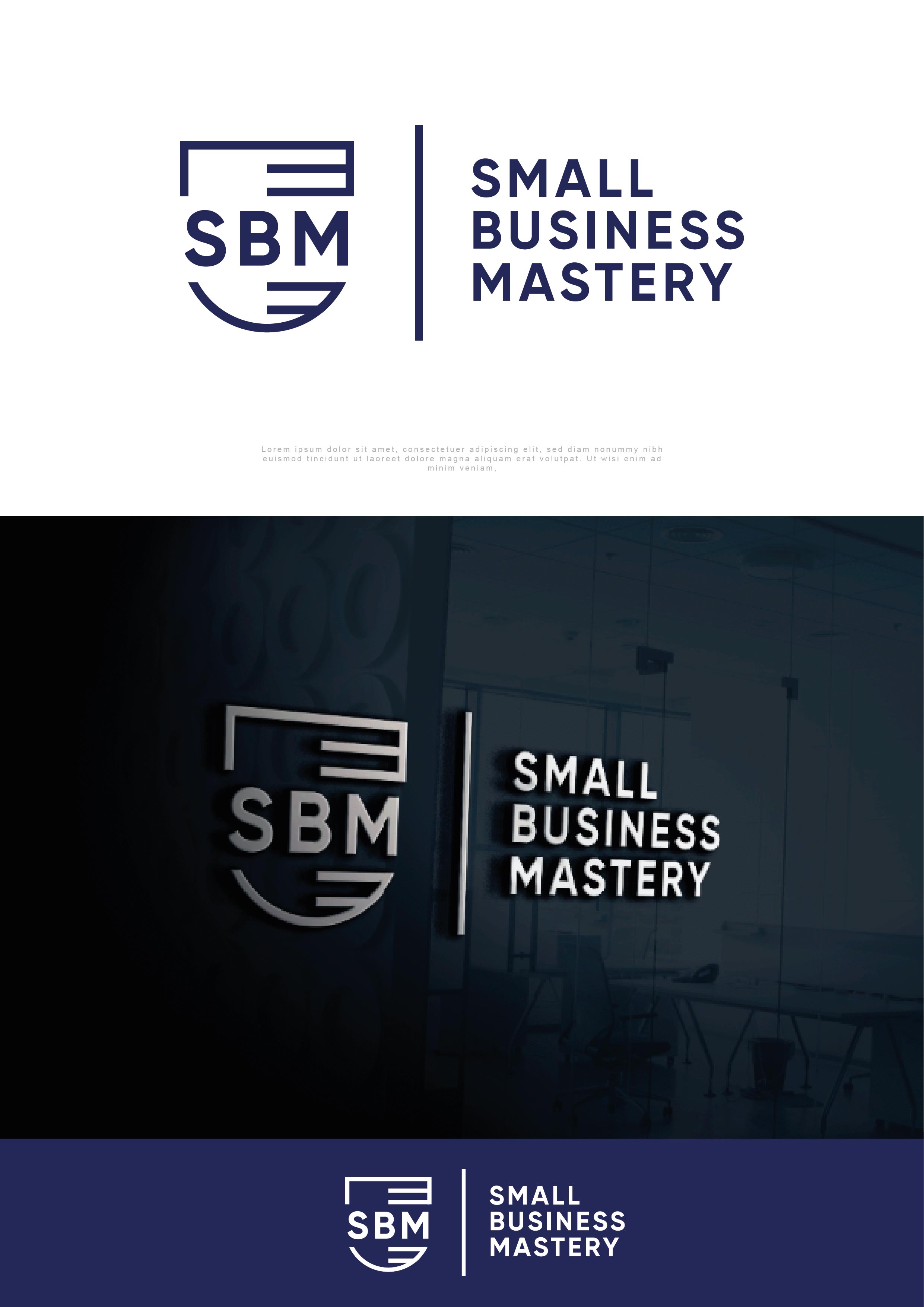 Logo Design by Anton for Small Business Mastery | Design #31236768
