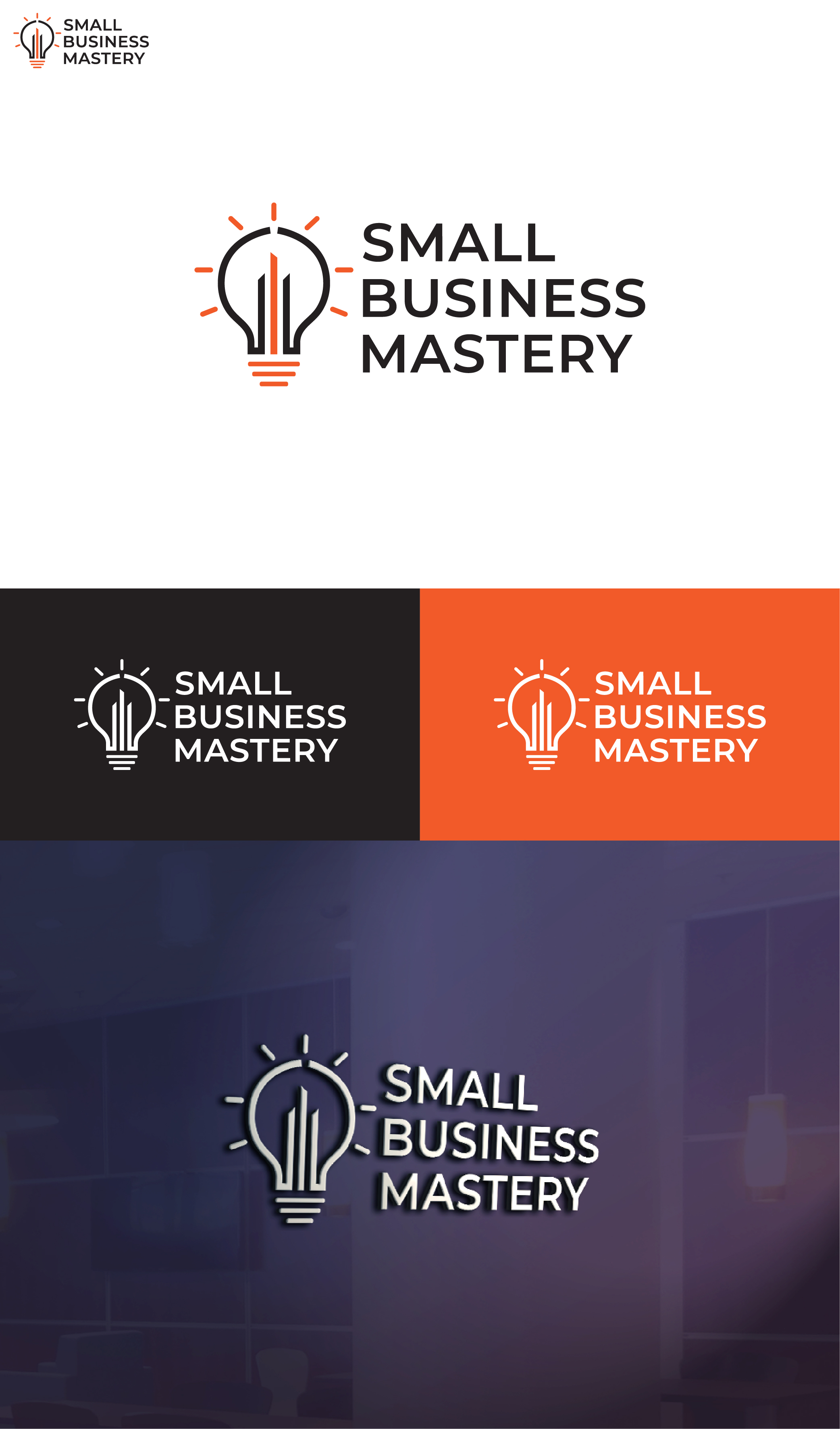 Logo Design by designer profile for Small Business Mastery | Design #31221090