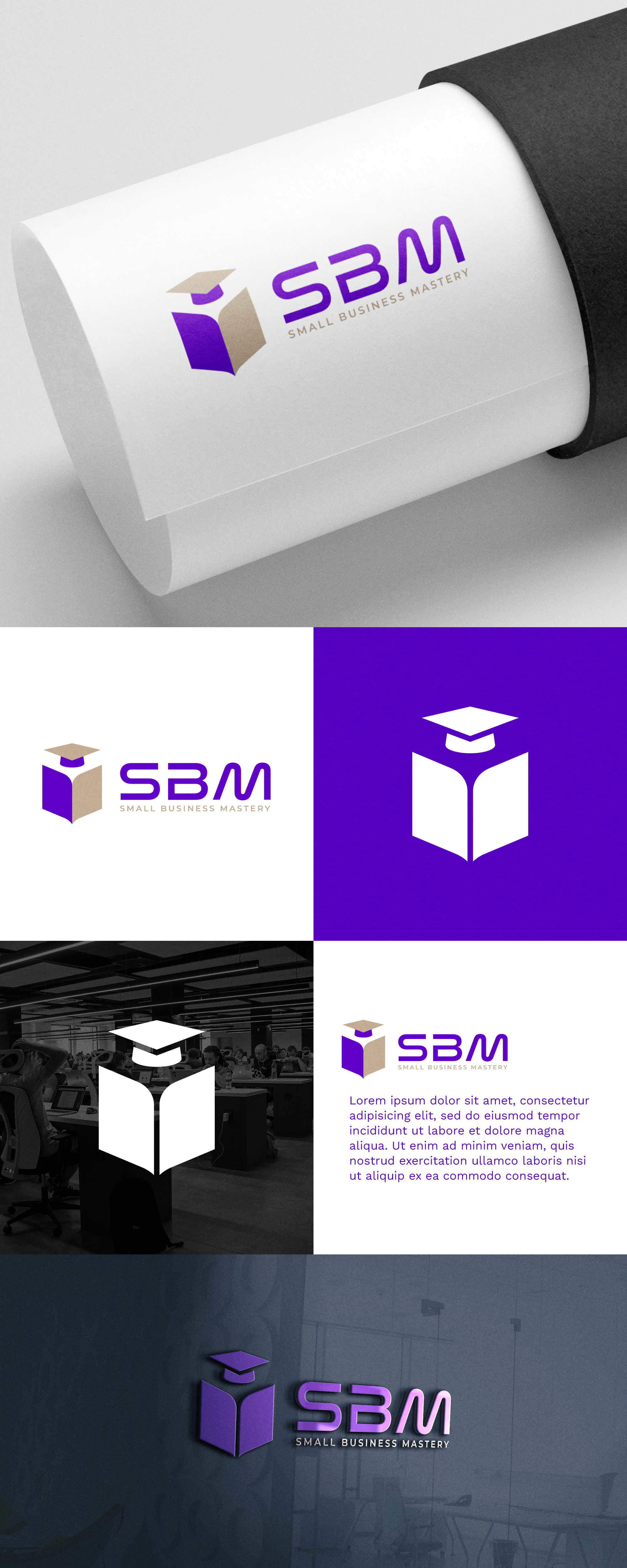 Logo Design by Oleksandr Tovarkov for Small Business Mastery | Design #31219620