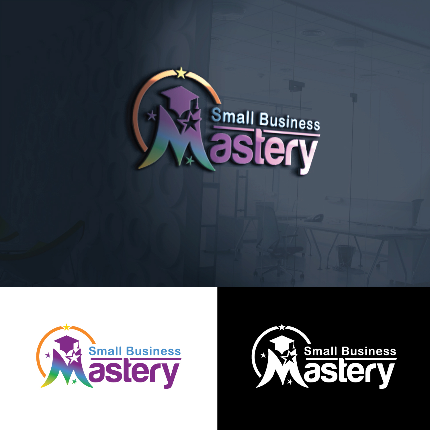 Logo Design by GODDREAMCREATION for Small Business Mastery | Design #31243036