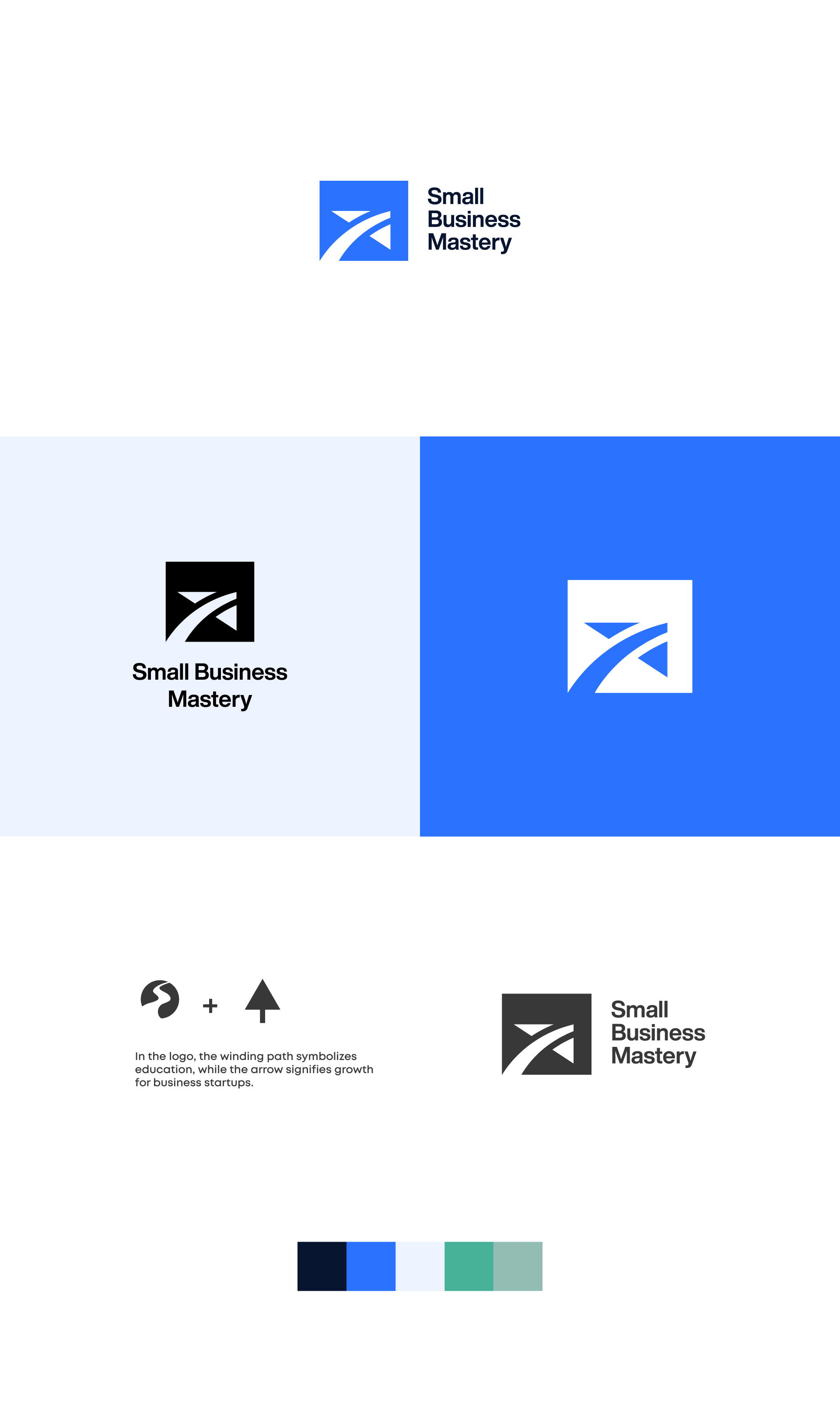 Logo Design by Moon Design. for Small Business Mastery | Design #31226903