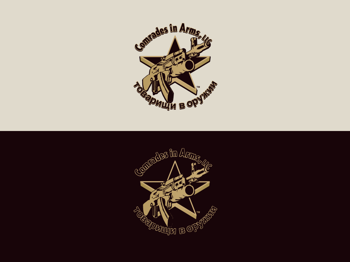 Logo Design by monkey for Comrades in Arms, LLC | Design #3149183