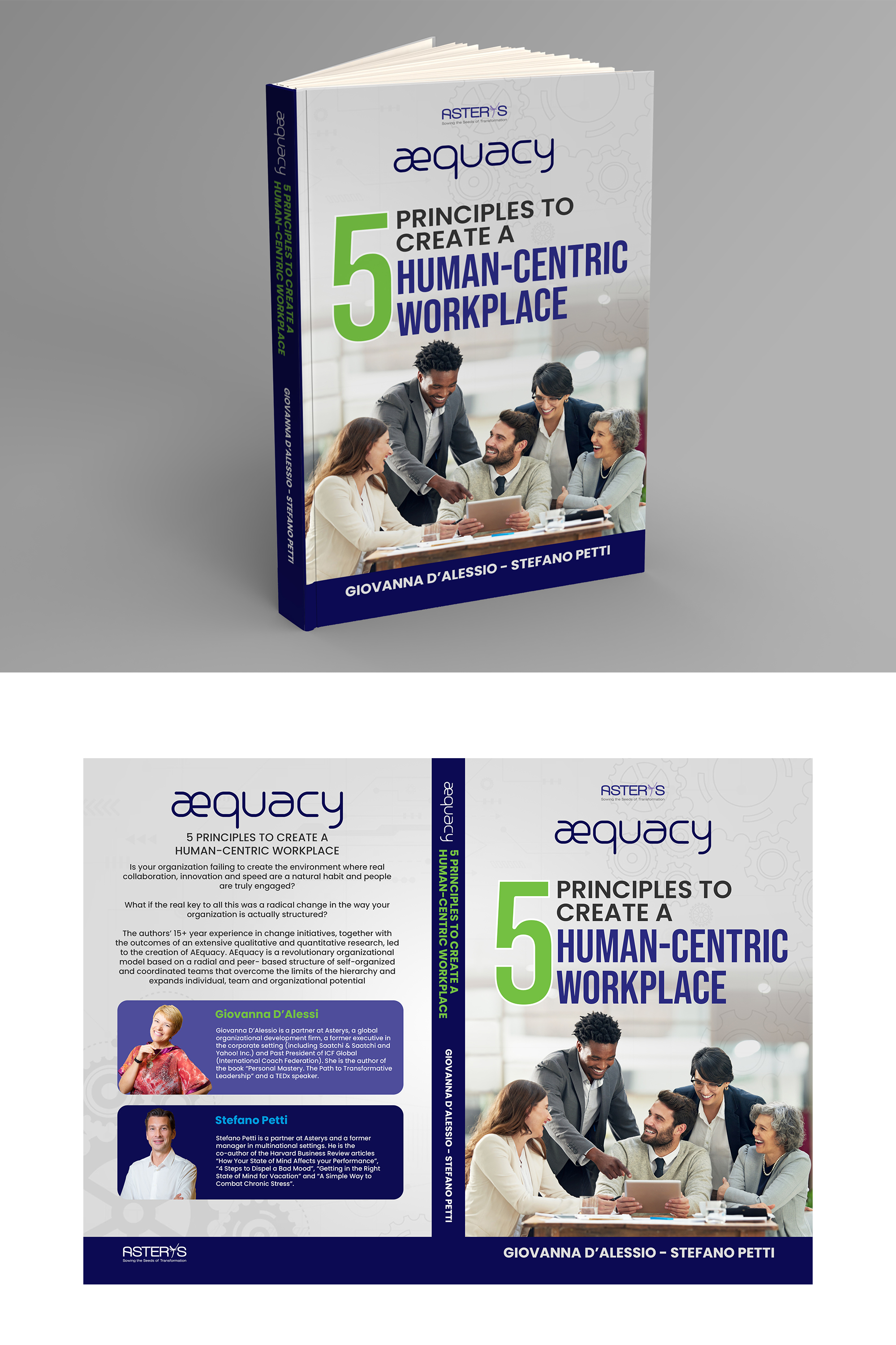 Book Cover Design by ArtHive for Asterys | Design #31270136