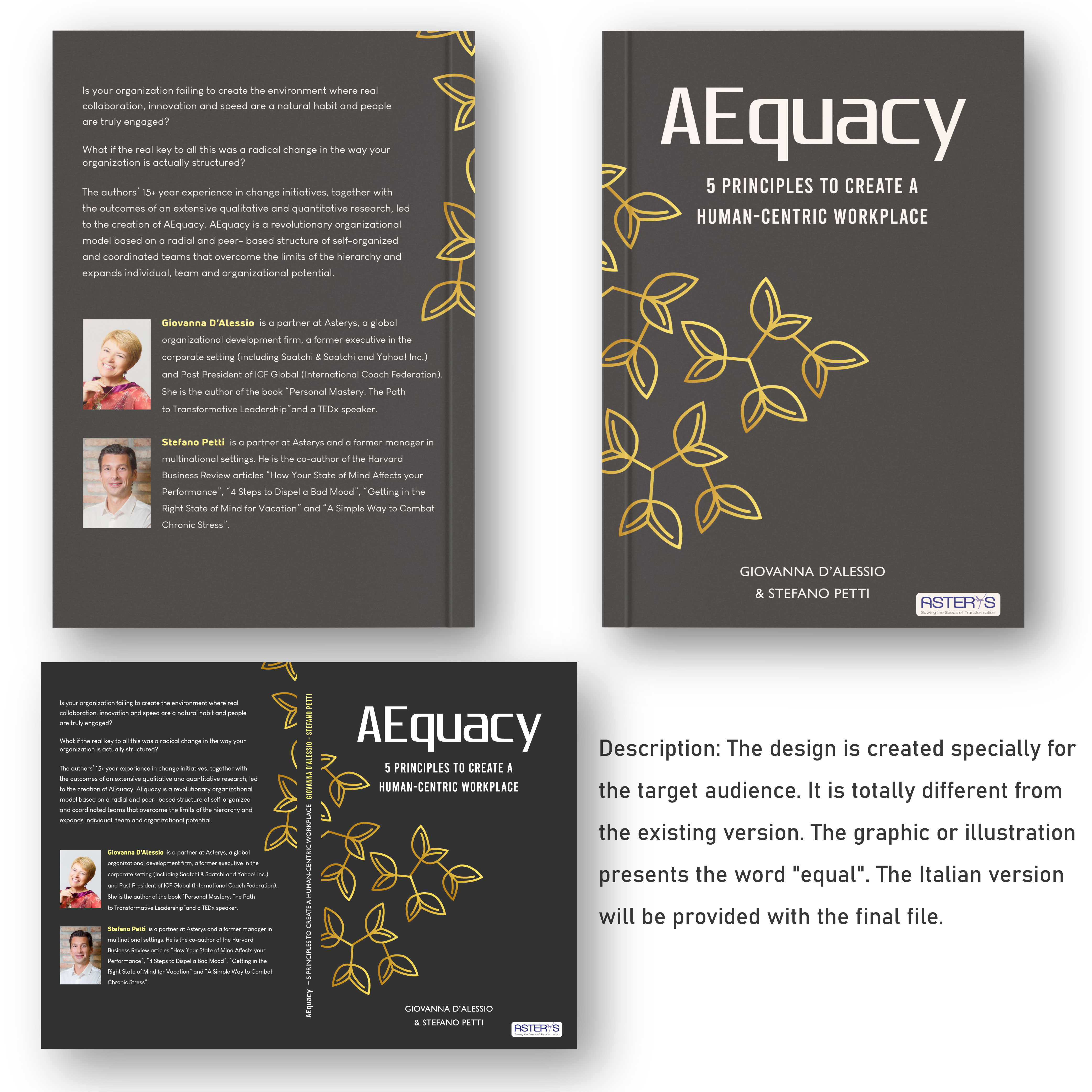 Book Cover Design by Rifu Graphics for Asterys | Design #31291236